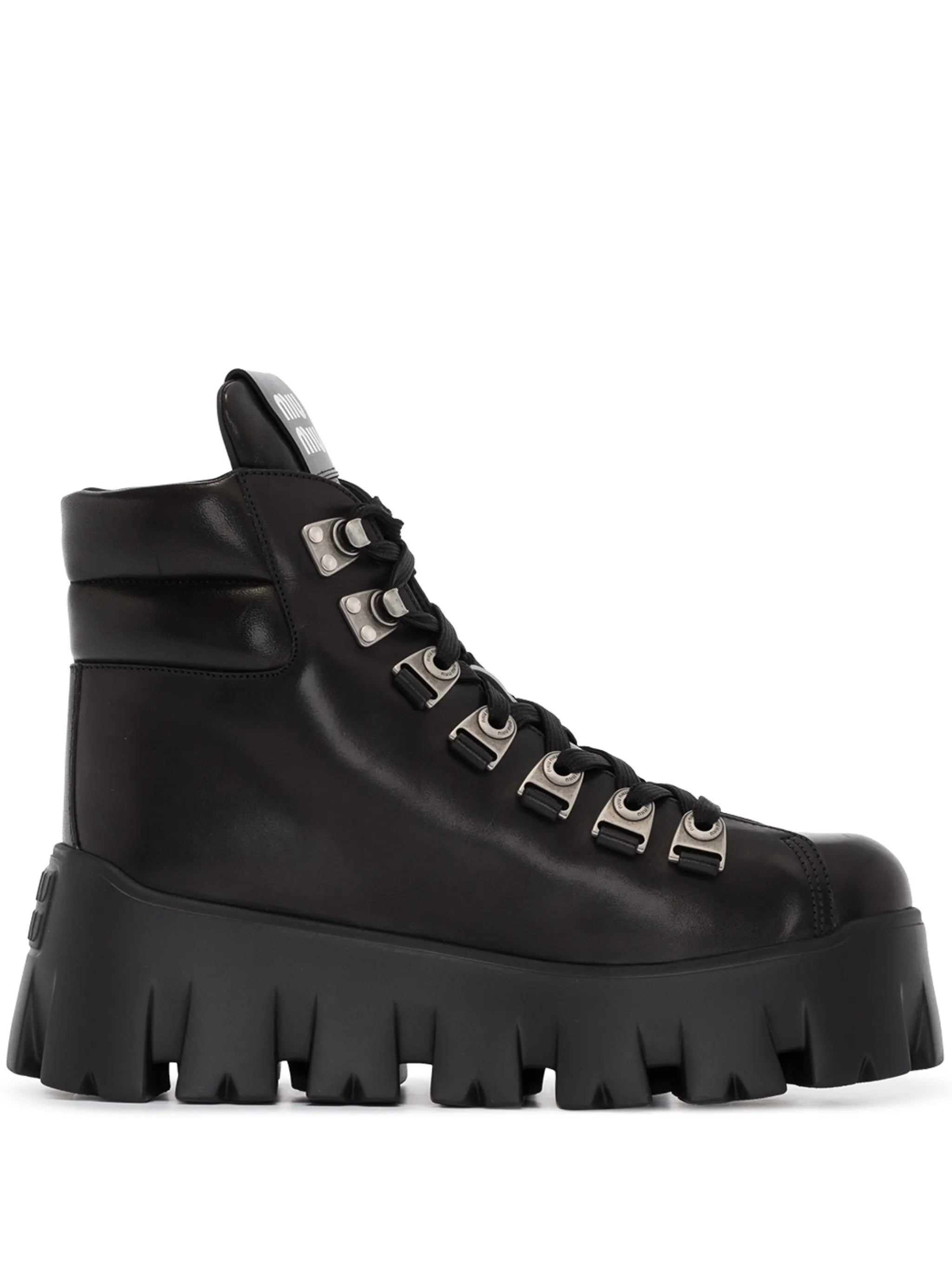 70mm platform ankle hiking boots