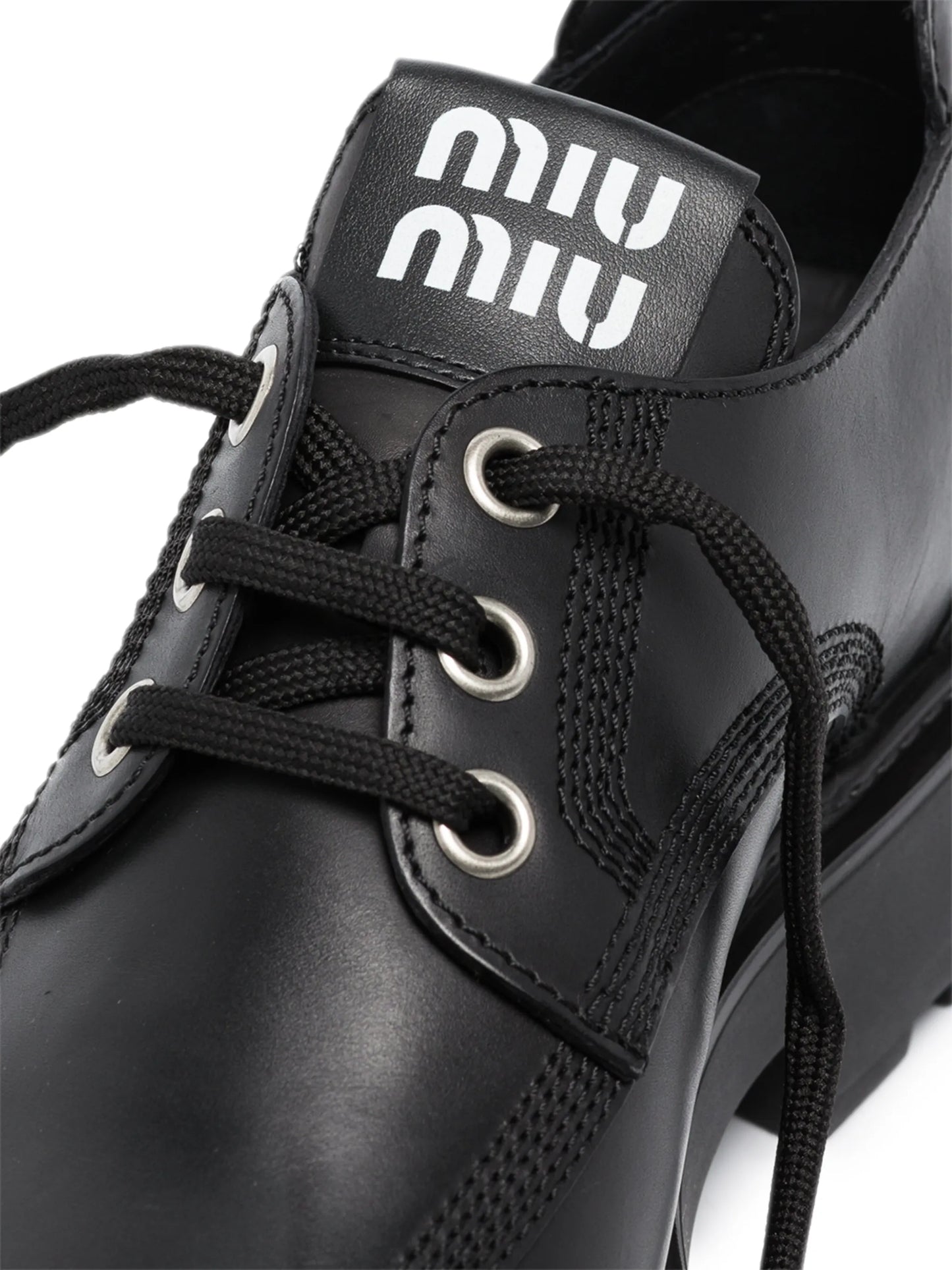 logo-print brogues