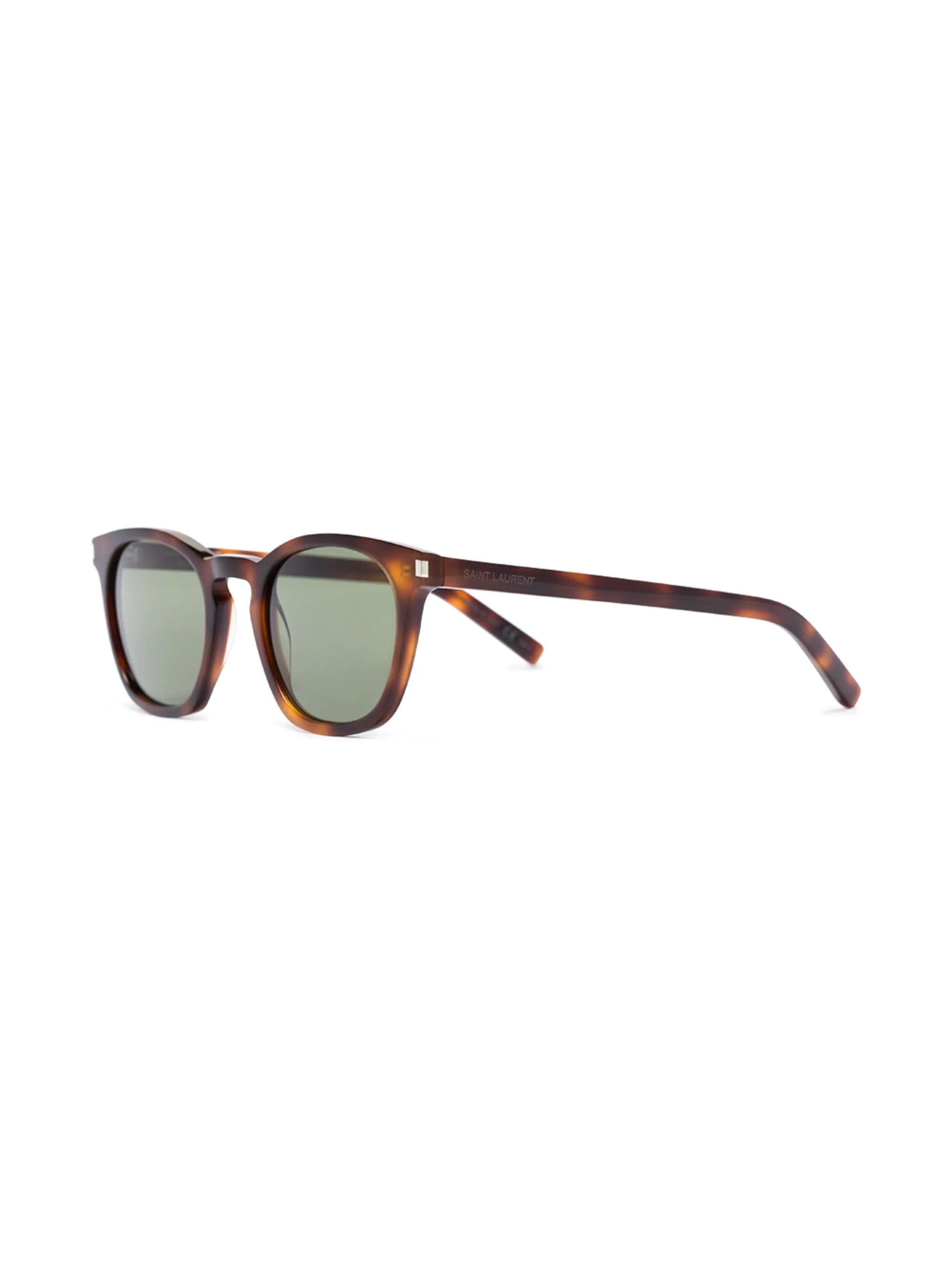 square-frame tortoiseshell sunglasses