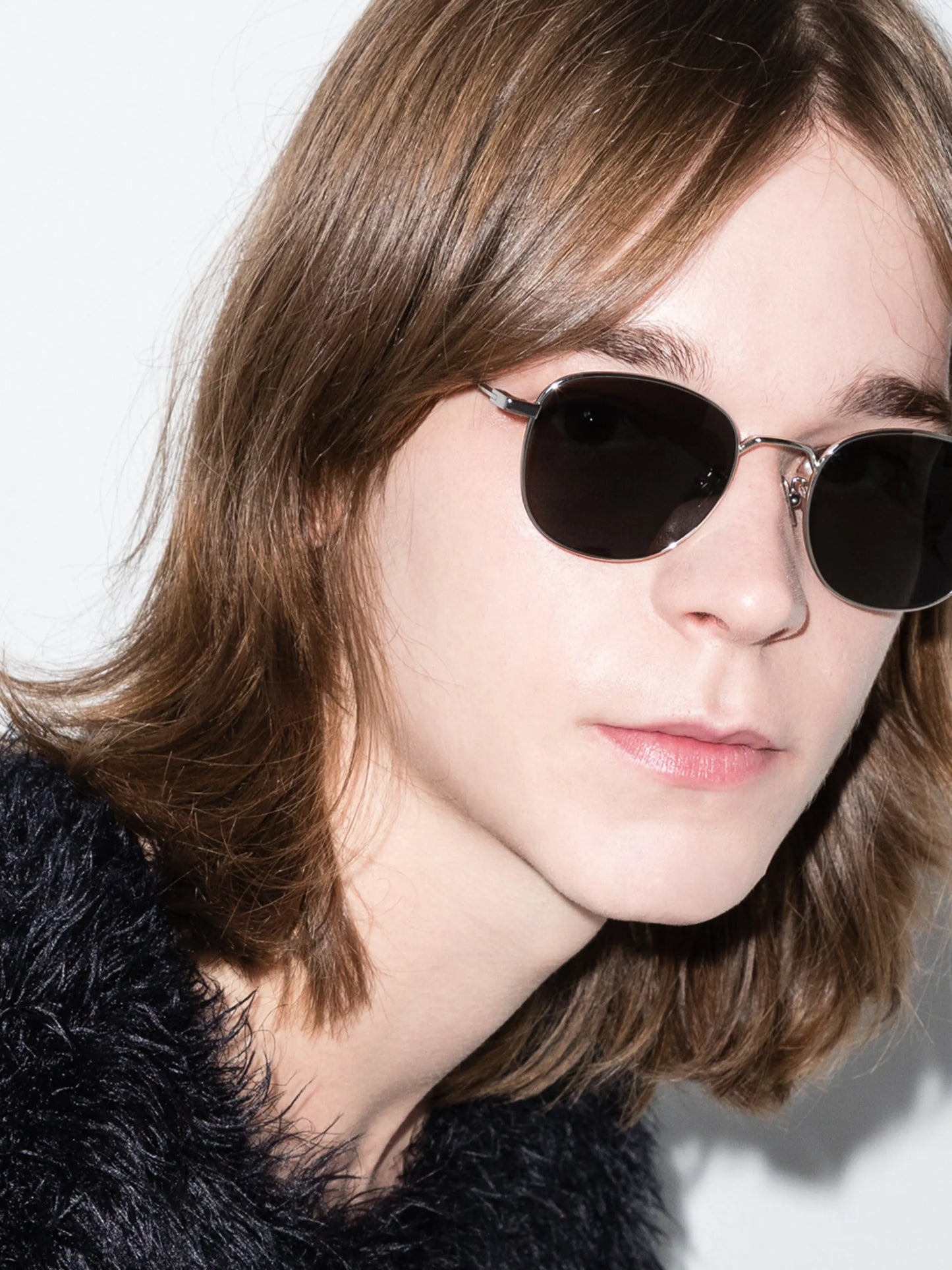 SL299 round-frame sunglasses