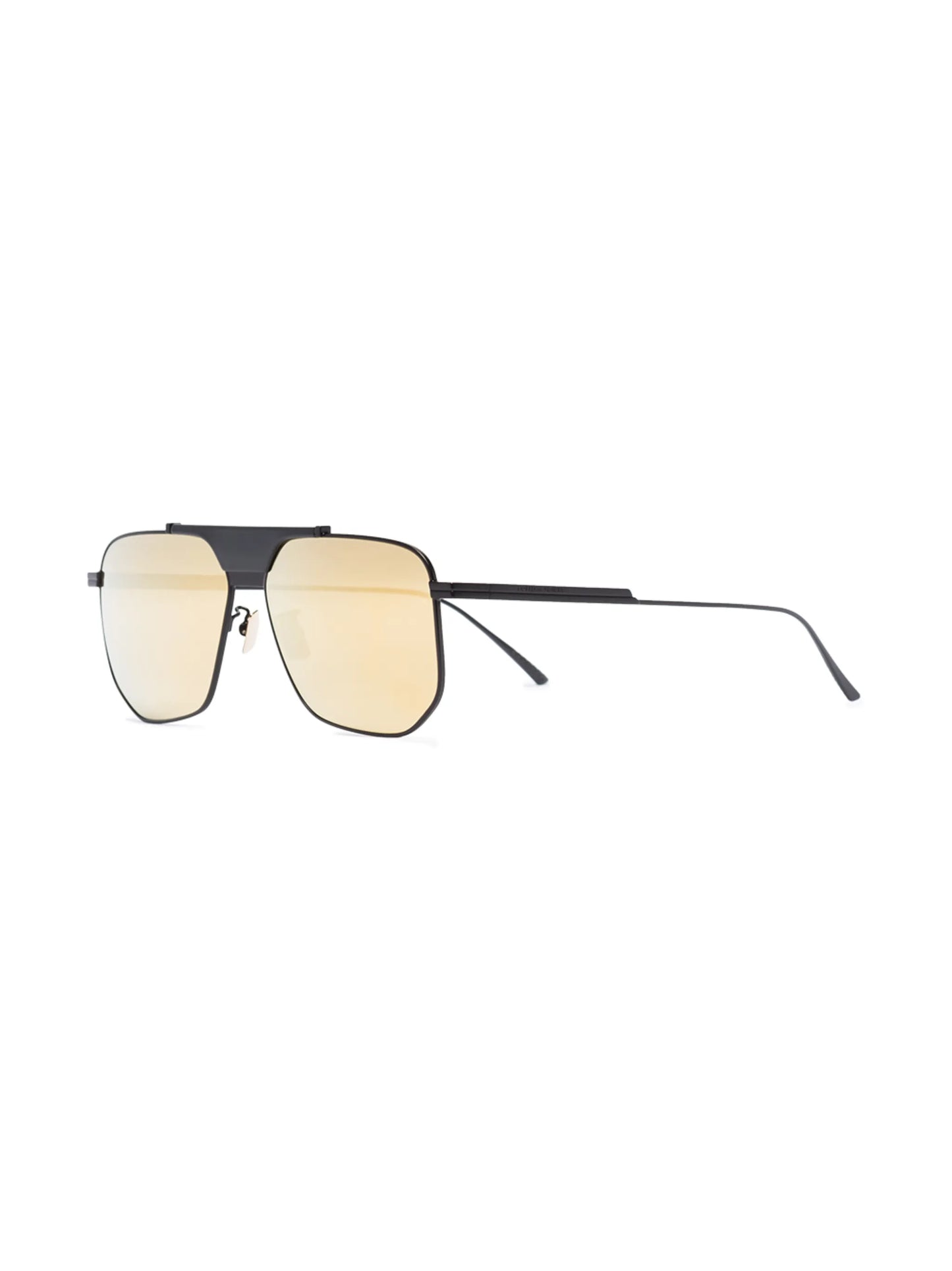 mirrored square-frame sunglasses