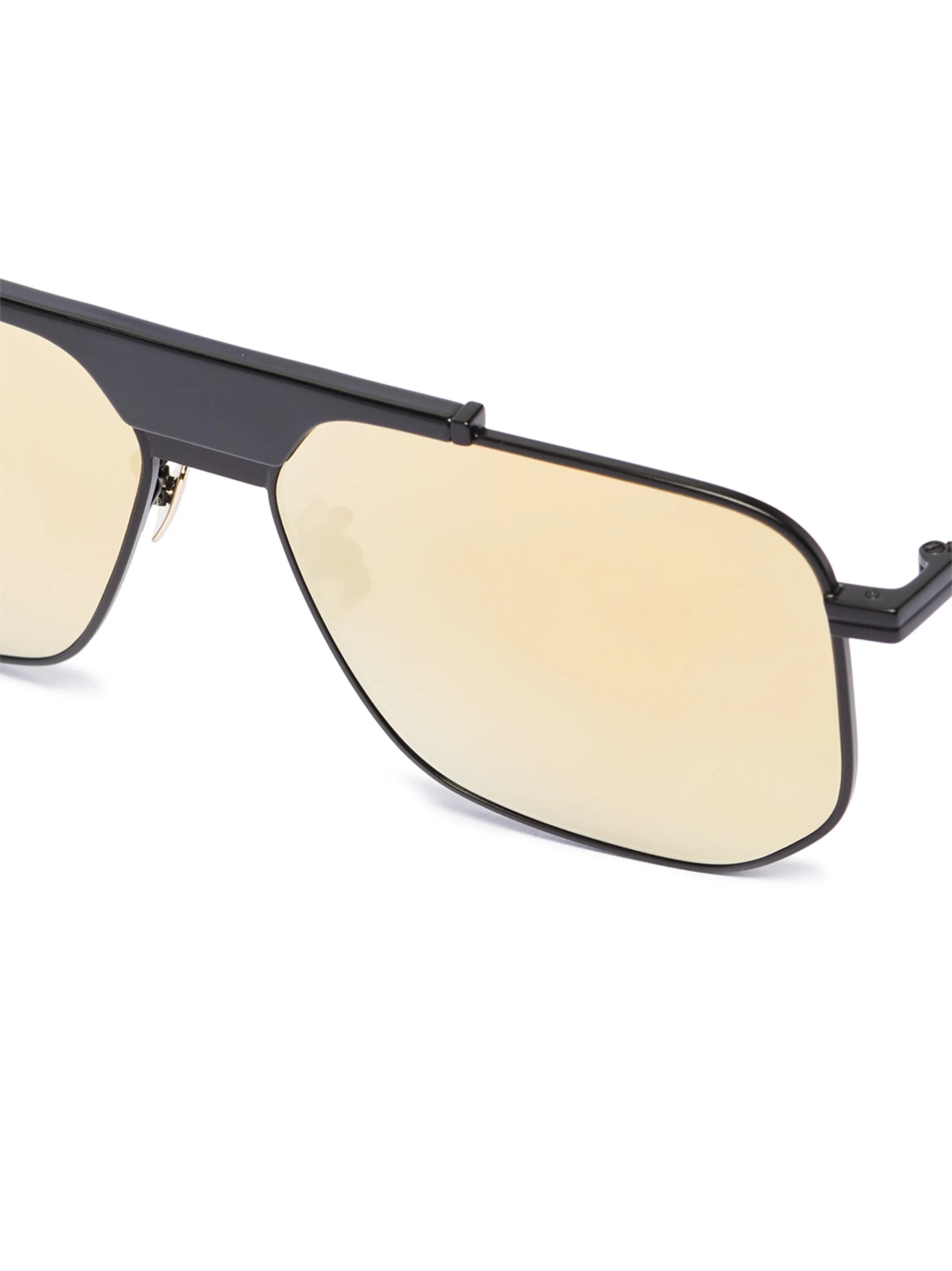 mirrored square-frame sunglasses