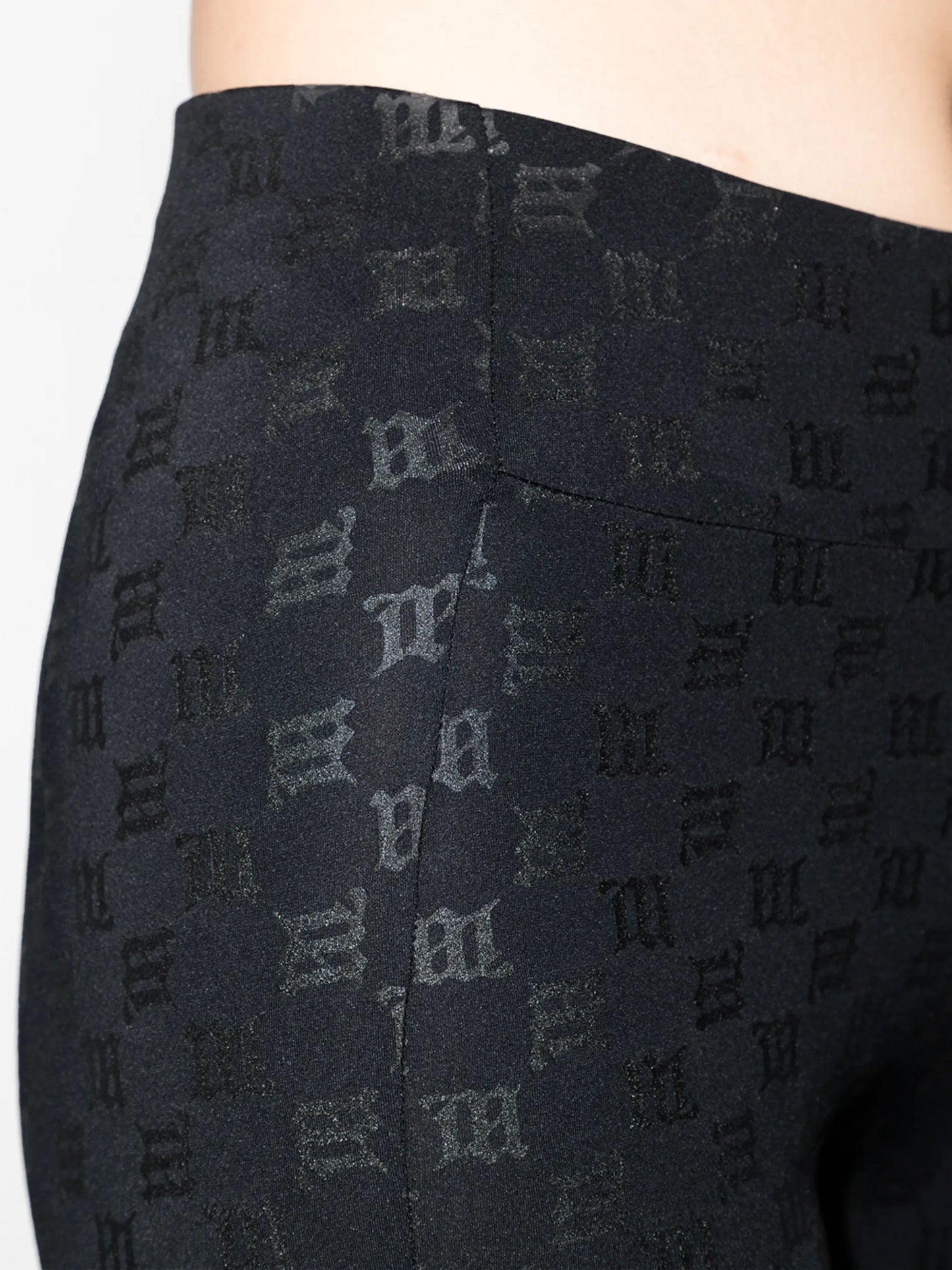 logo print leggings