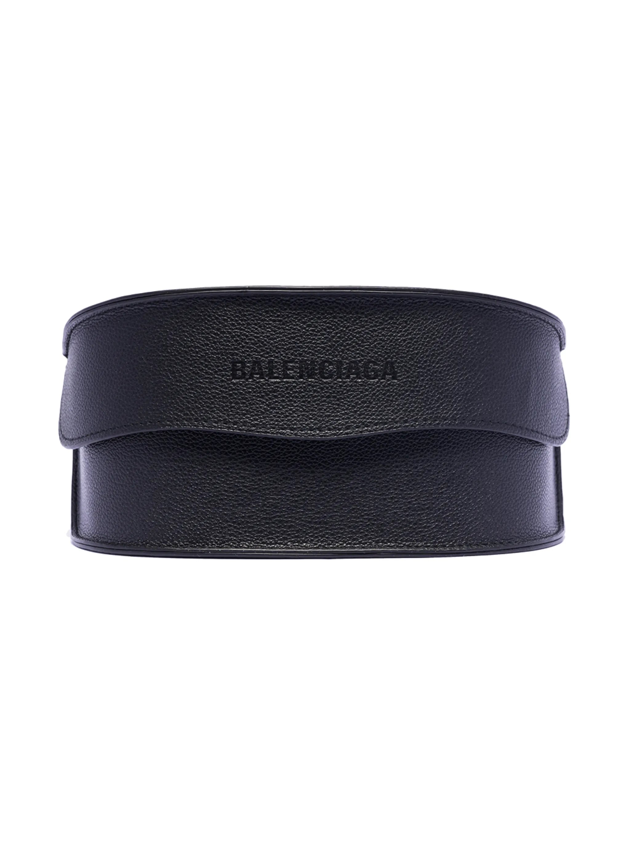 Stretched rectangle-frame sunglasses
