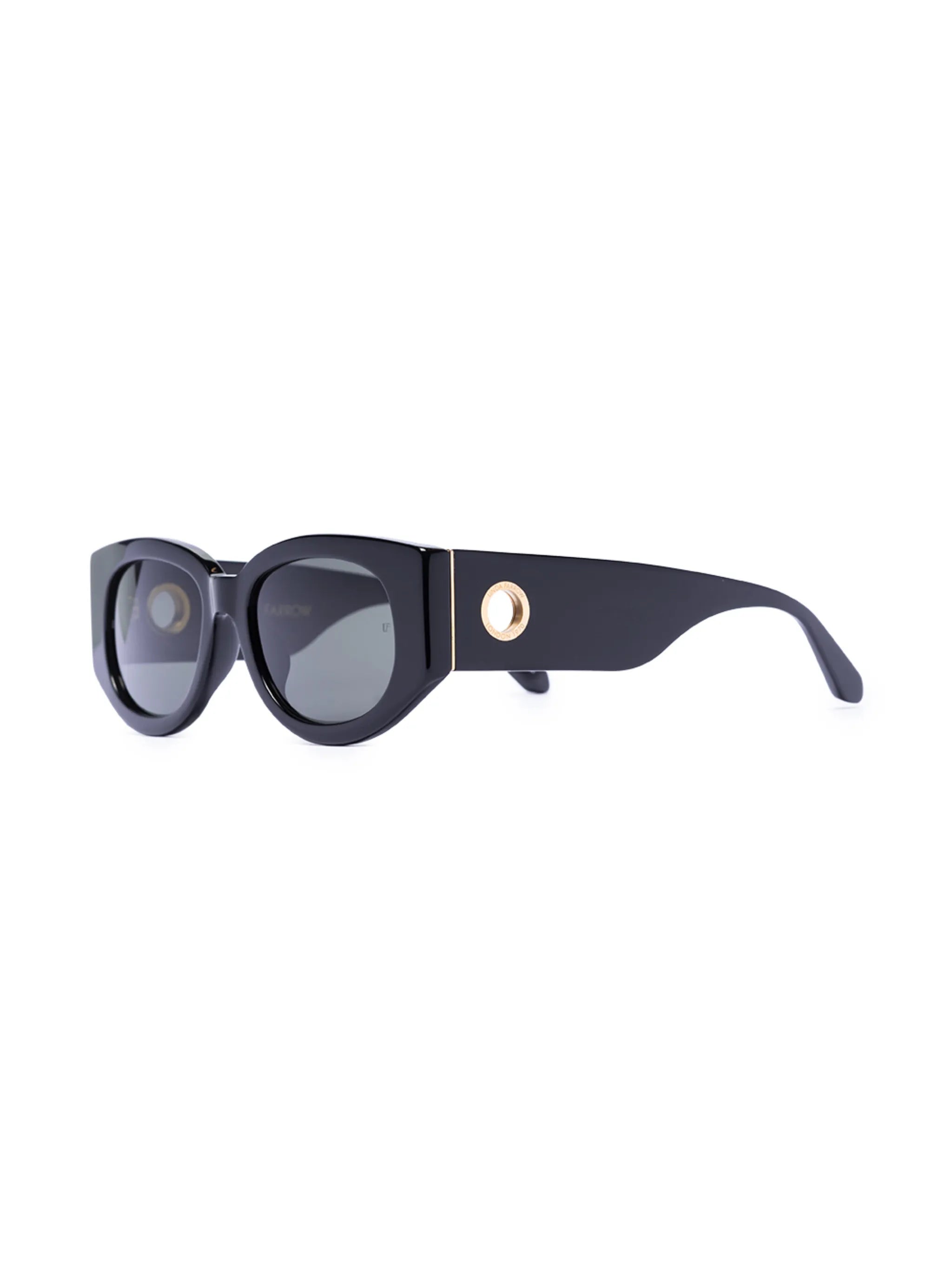 Debbie oval-frame sunglasses