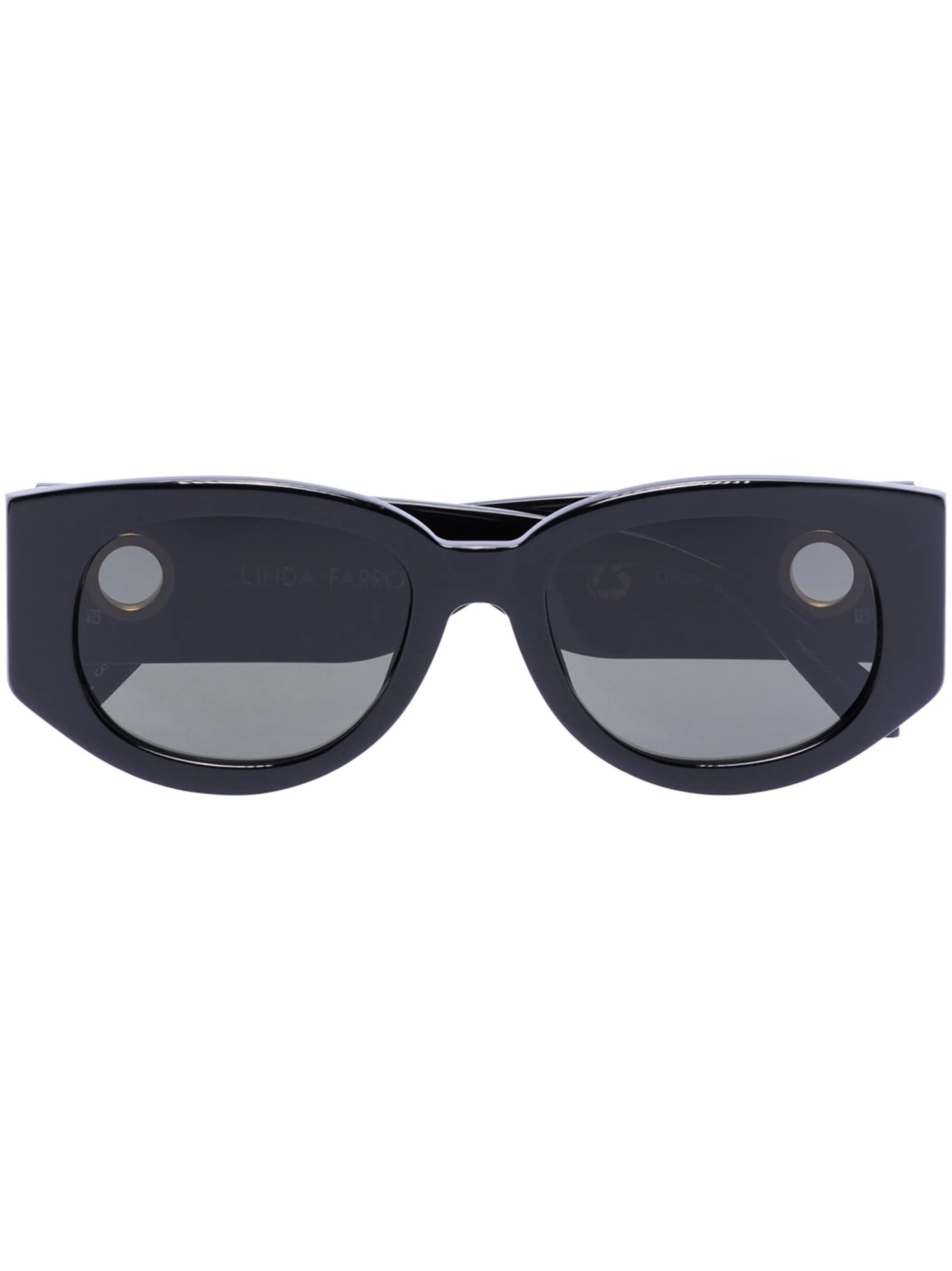 Debbie oval-frame sunglasses