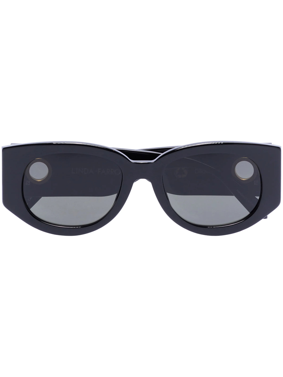 Debbie oval-frame sunglasses