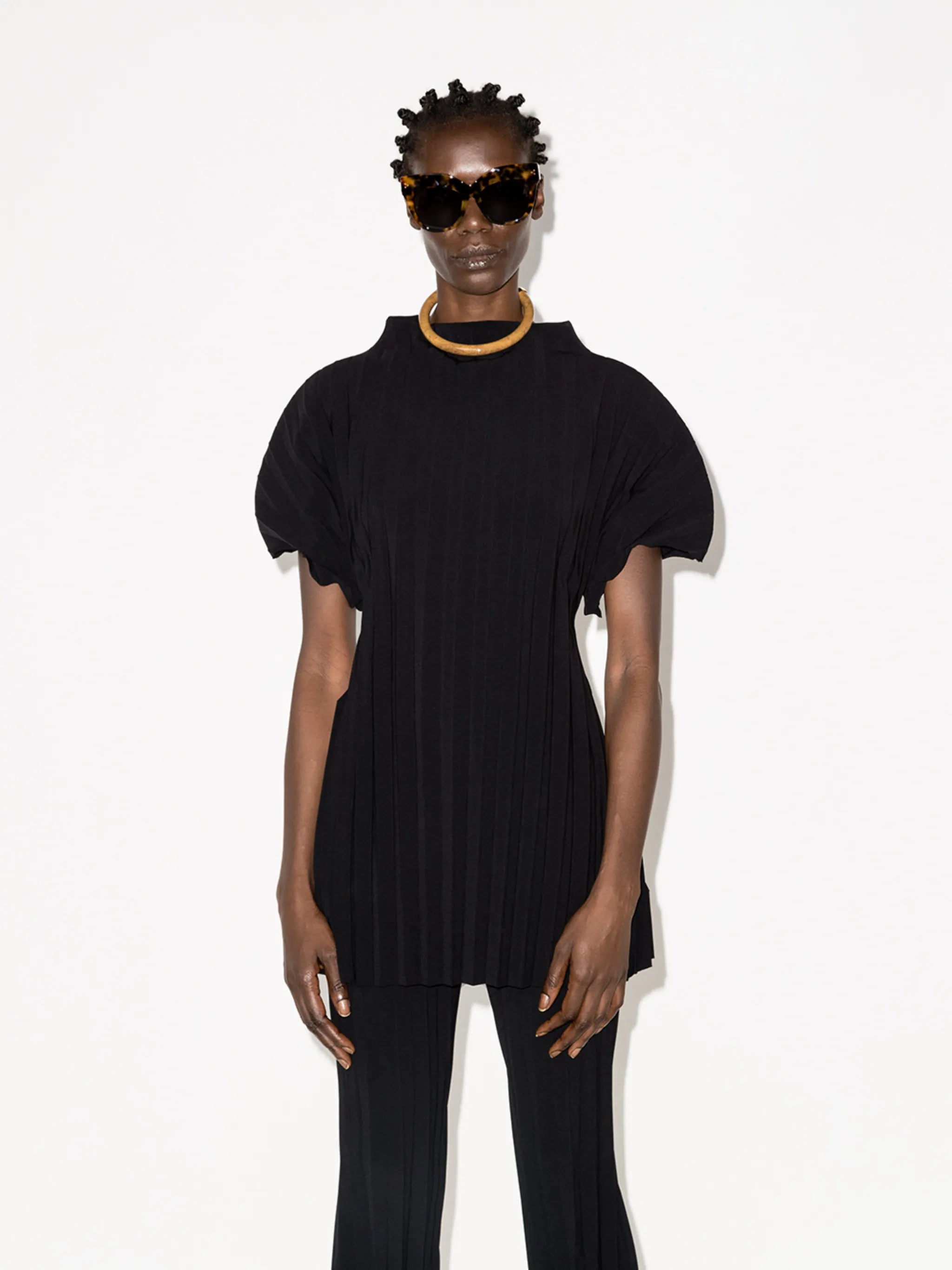 Dunaway oversize-frame sunglasses