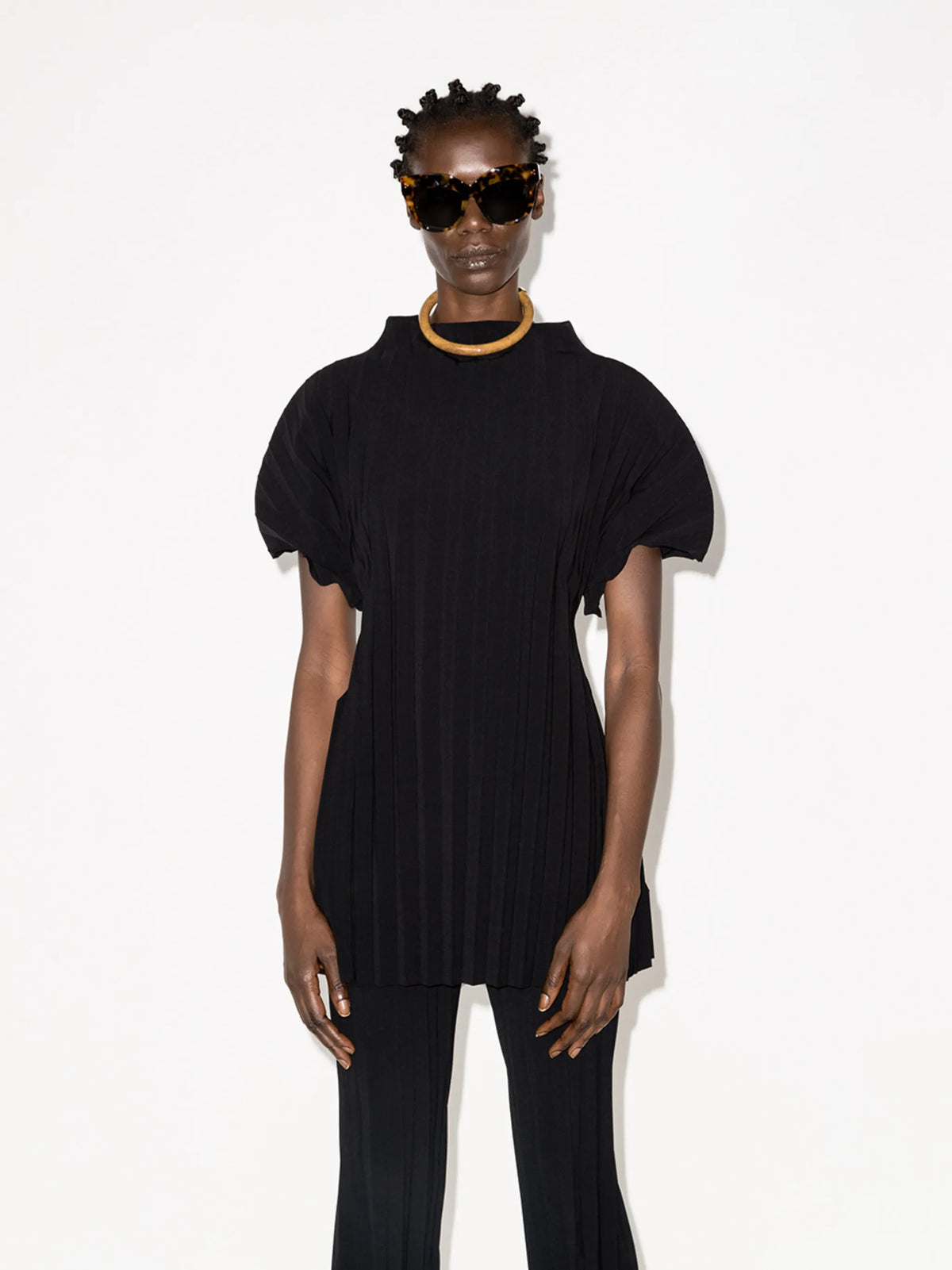 Dunaway oversize-frame sunglasses