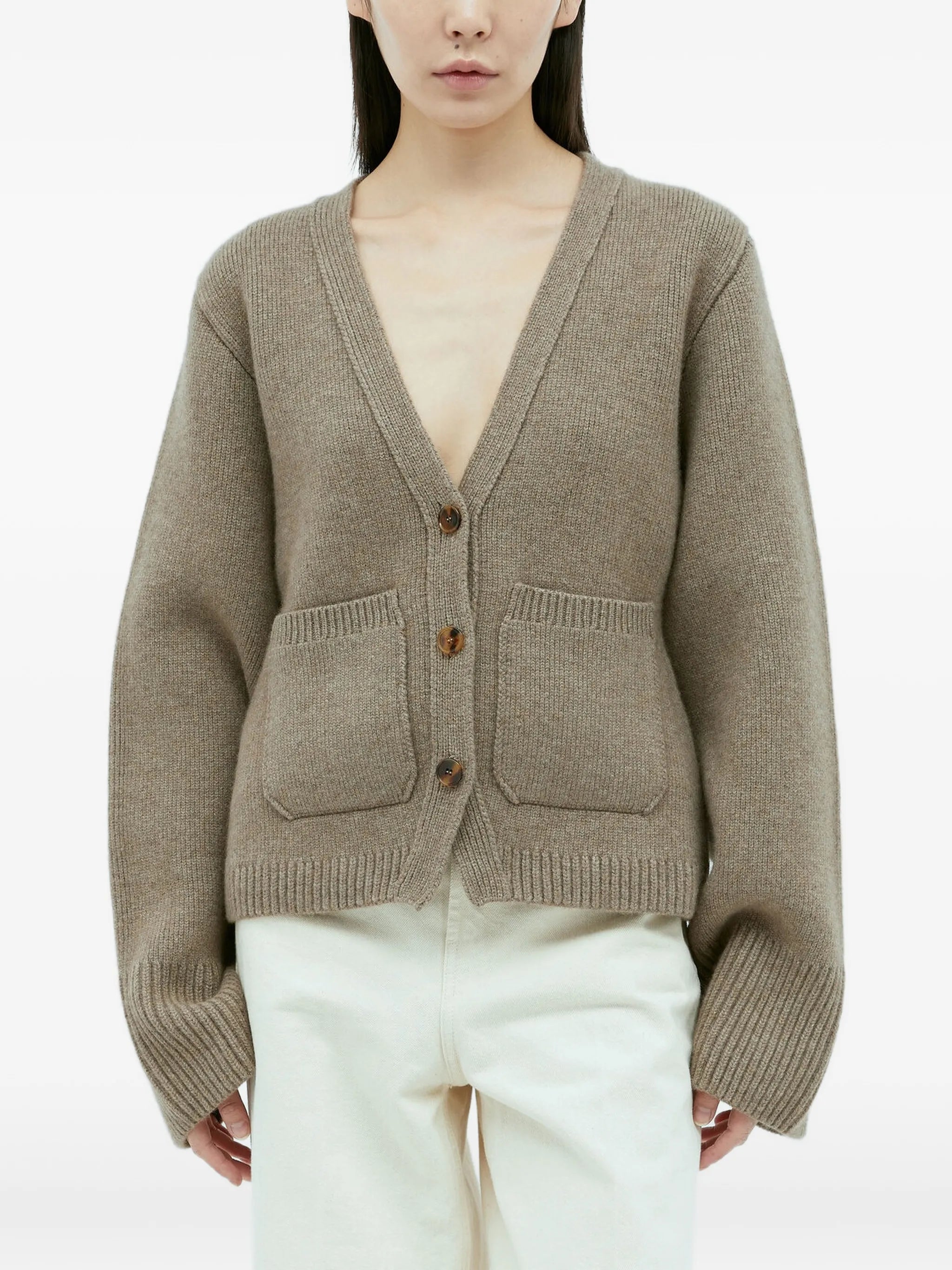 The Scarlet cashmere cardigan