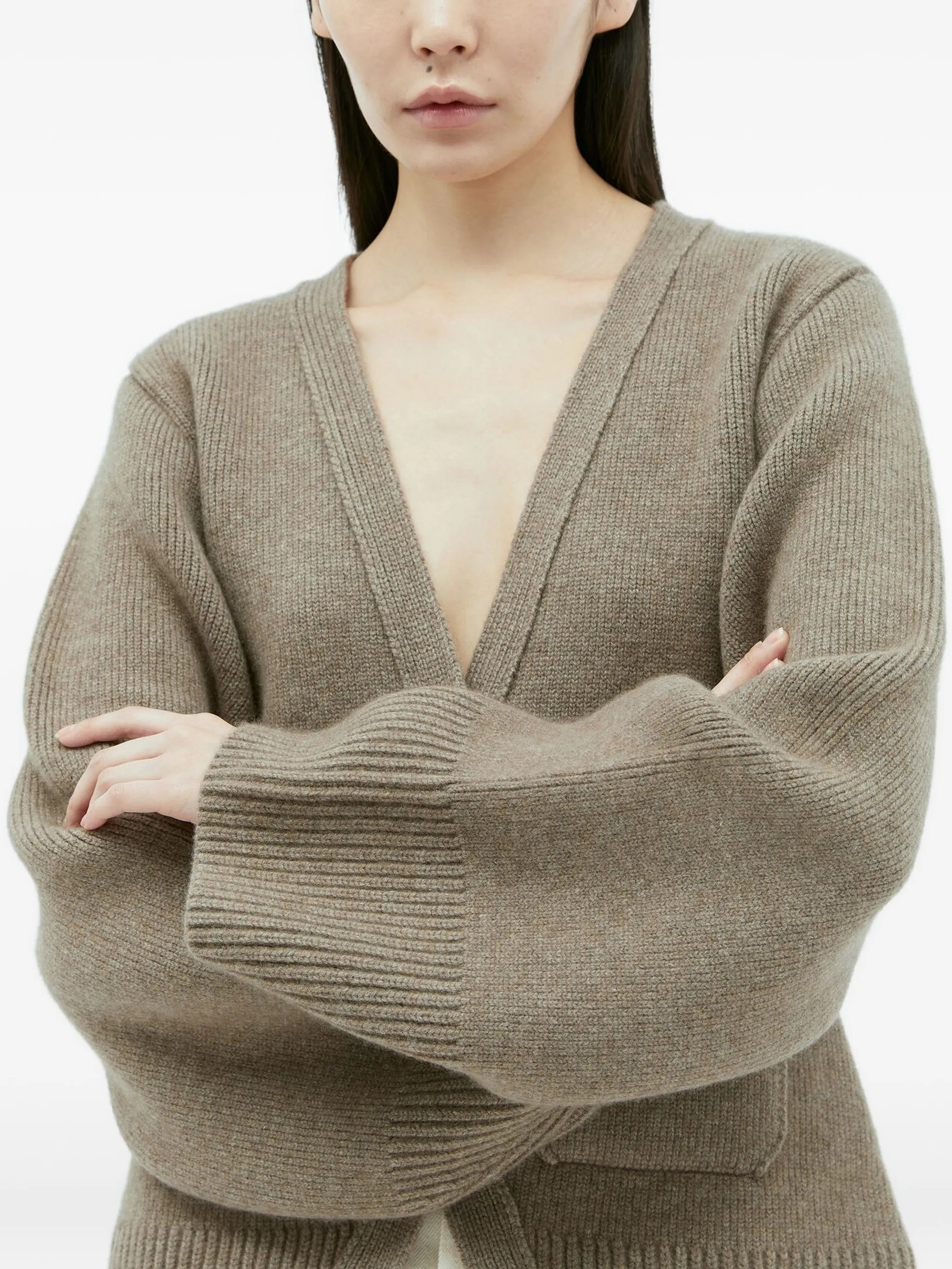 The Scarlet cashmere cardigan
