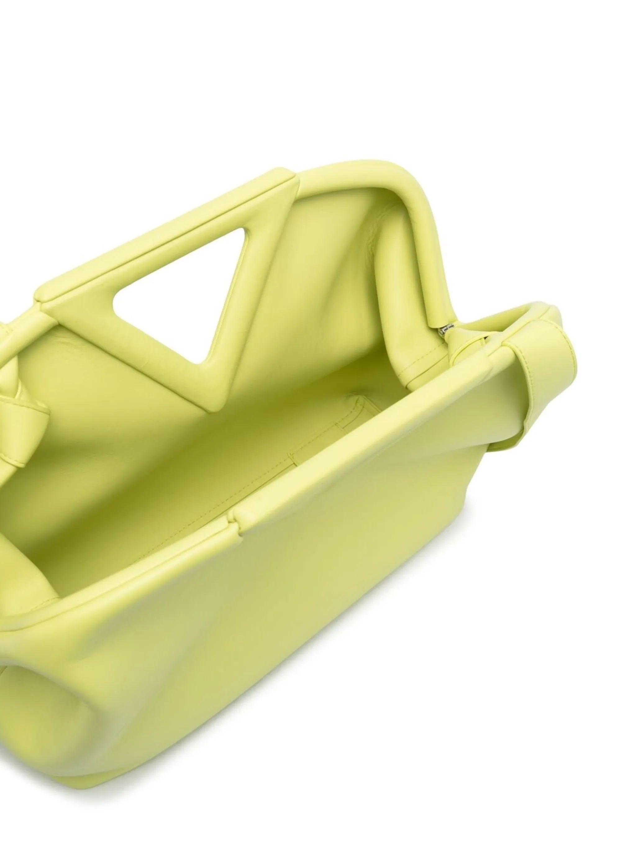 Point top-handle bag