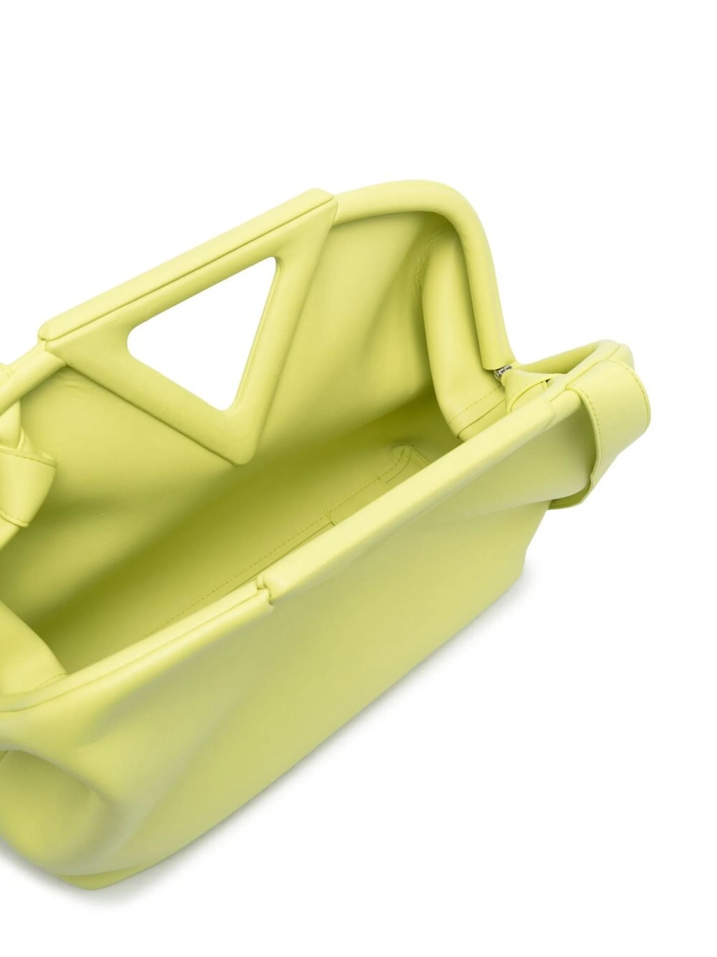 Point top-handle bag
