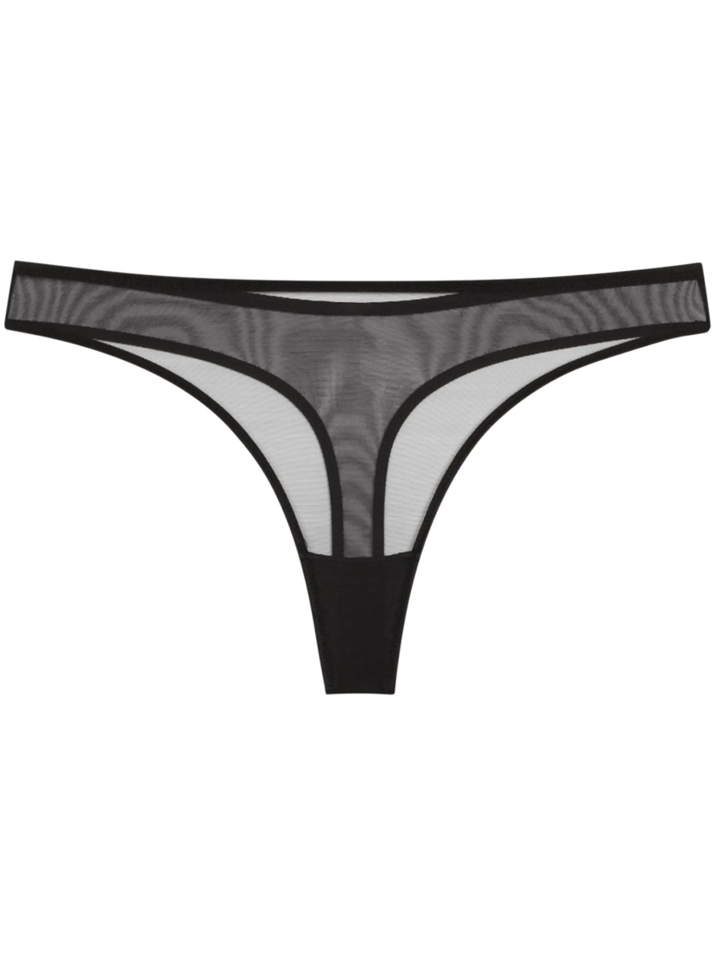 Lucky Brazilian mesh thong