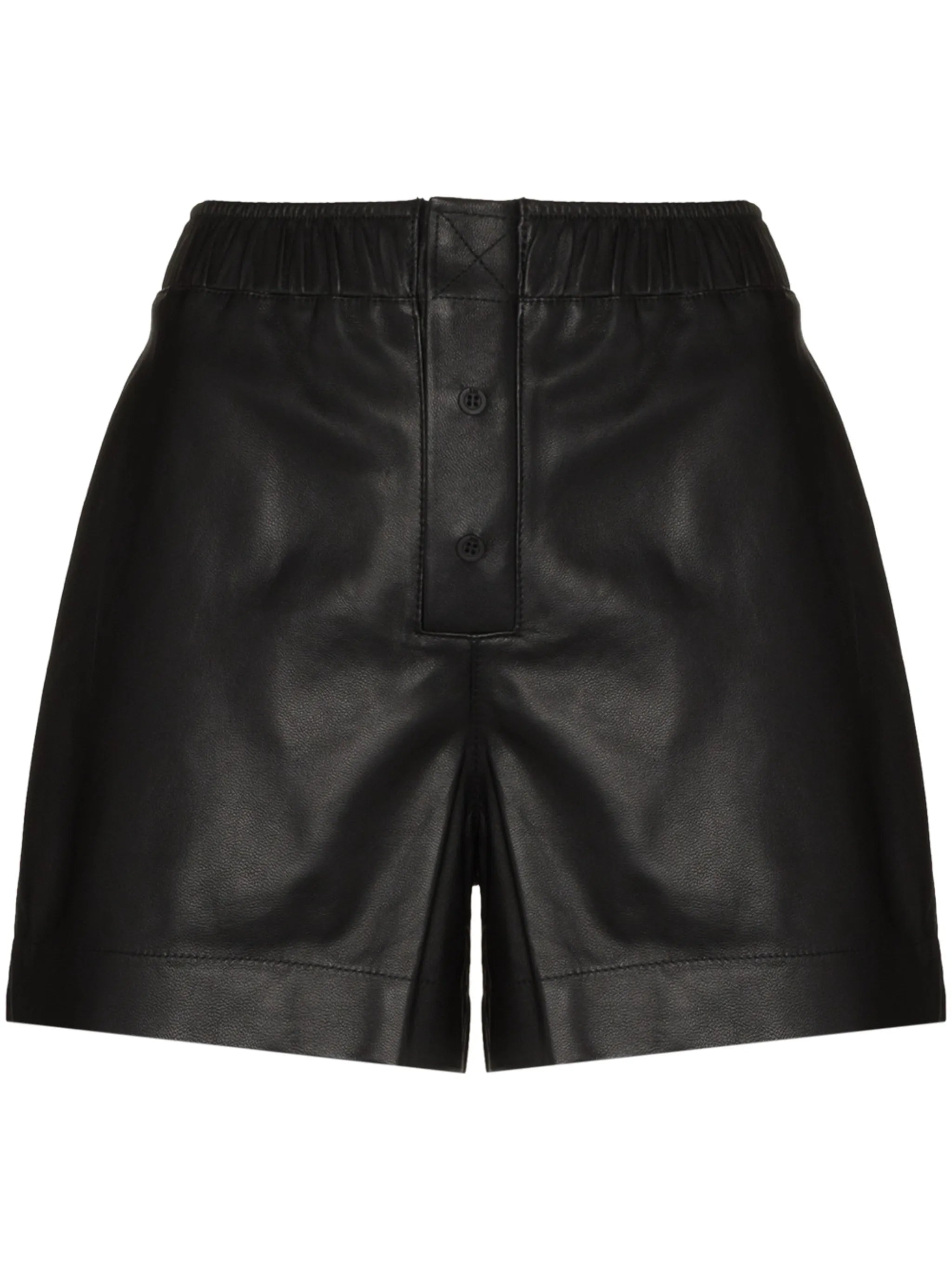 Maddy leather shorts