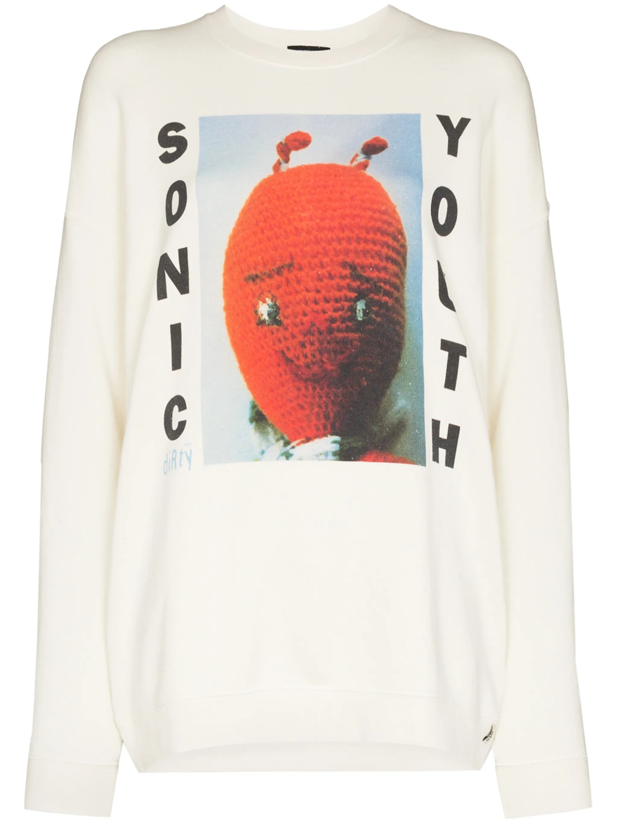 Sonic Youth Dirty-print sweatshirt