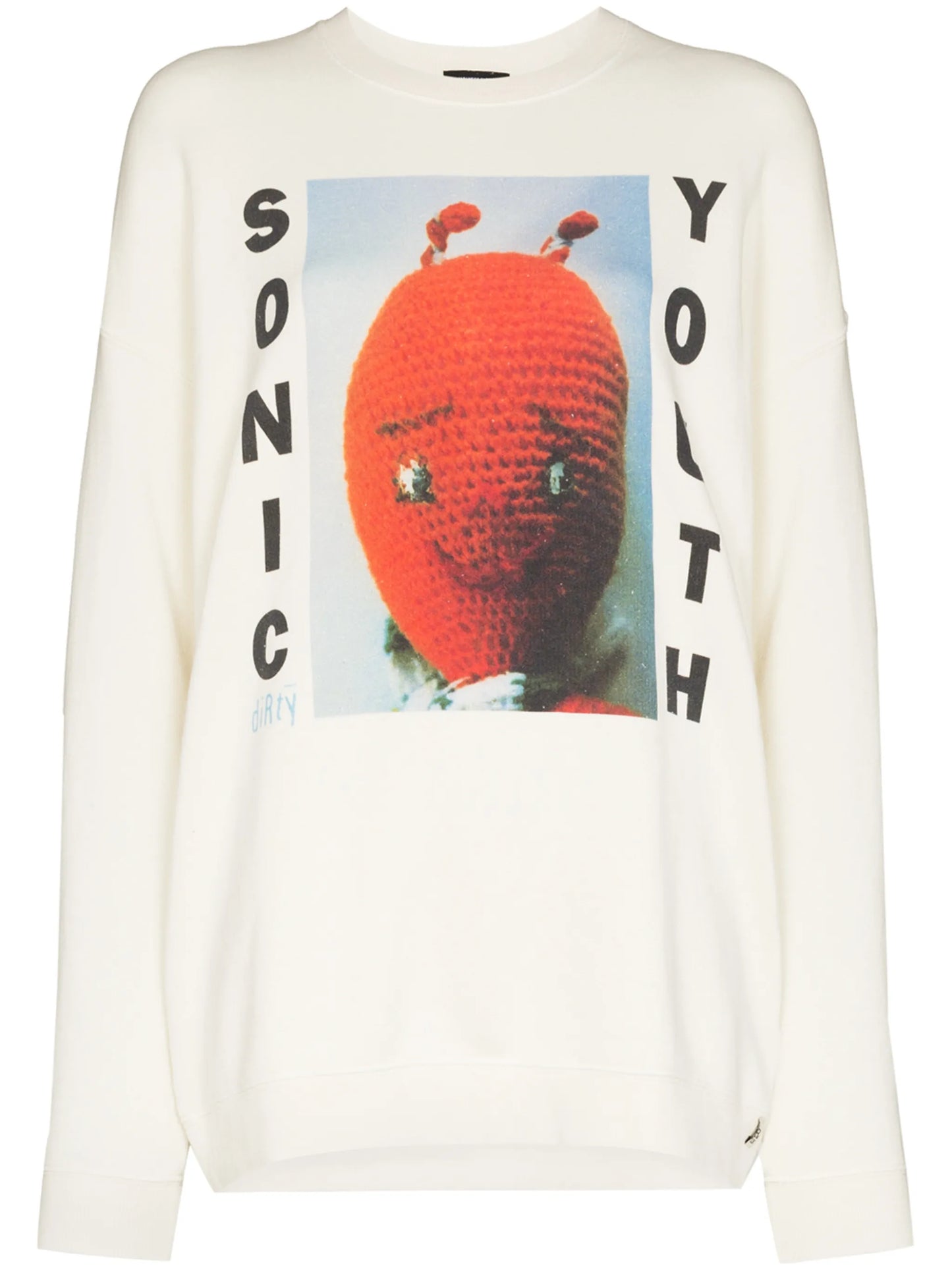 Sonic Youth Dirty-print sweatshirt