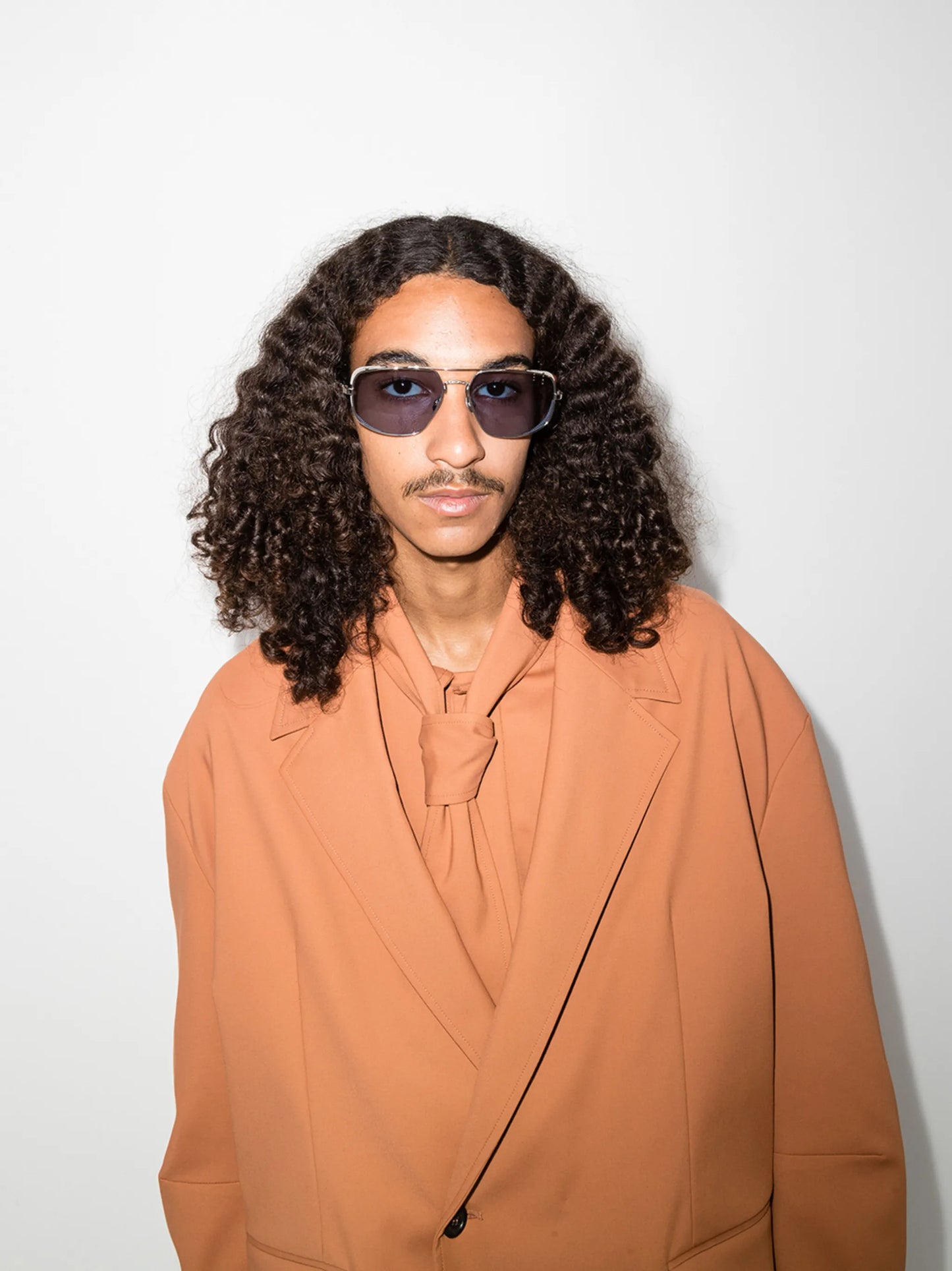 M3111 pilot-frame sunglasses