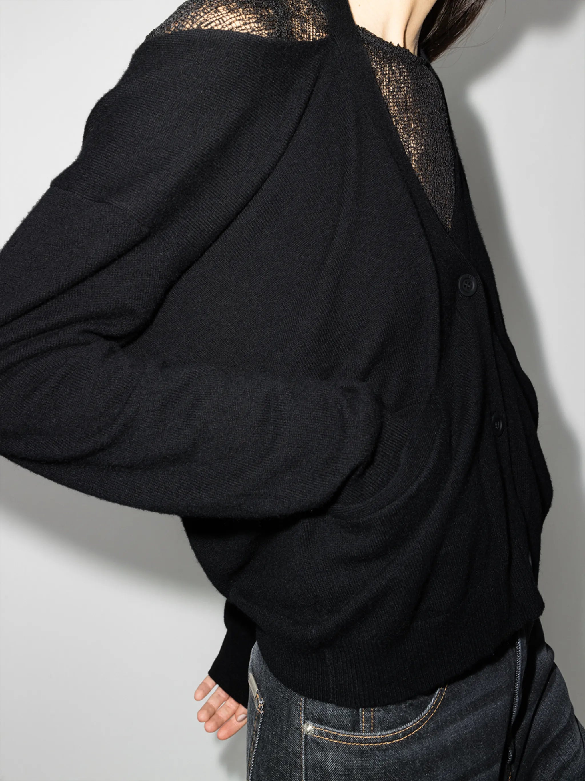 Mandi open back cardigan