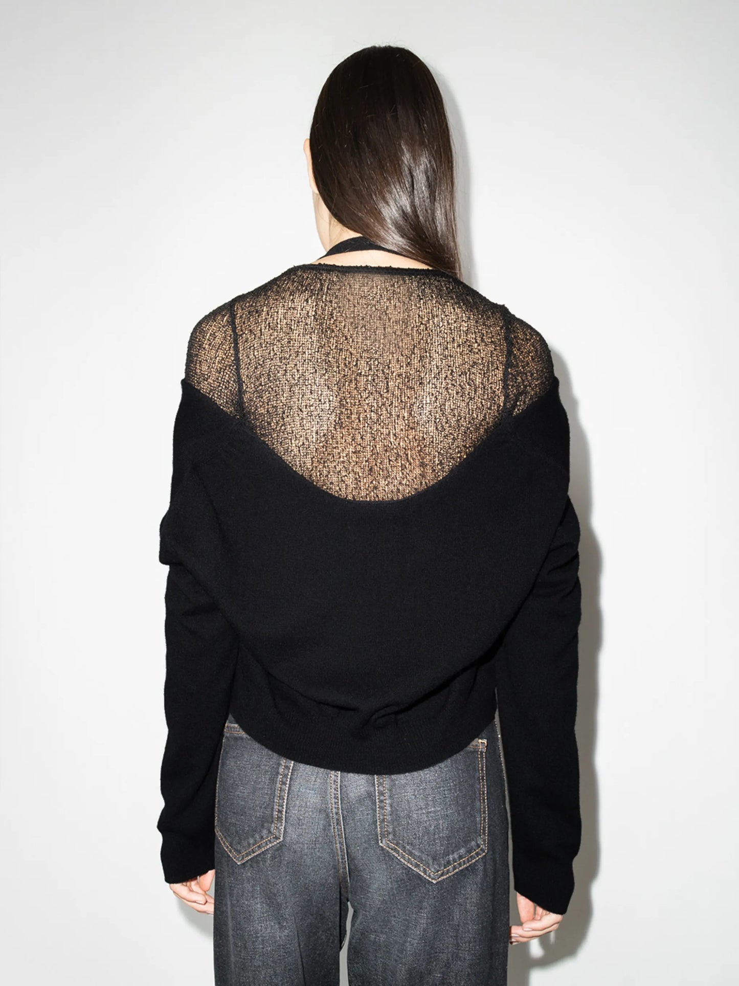 Mandi open back cardigan