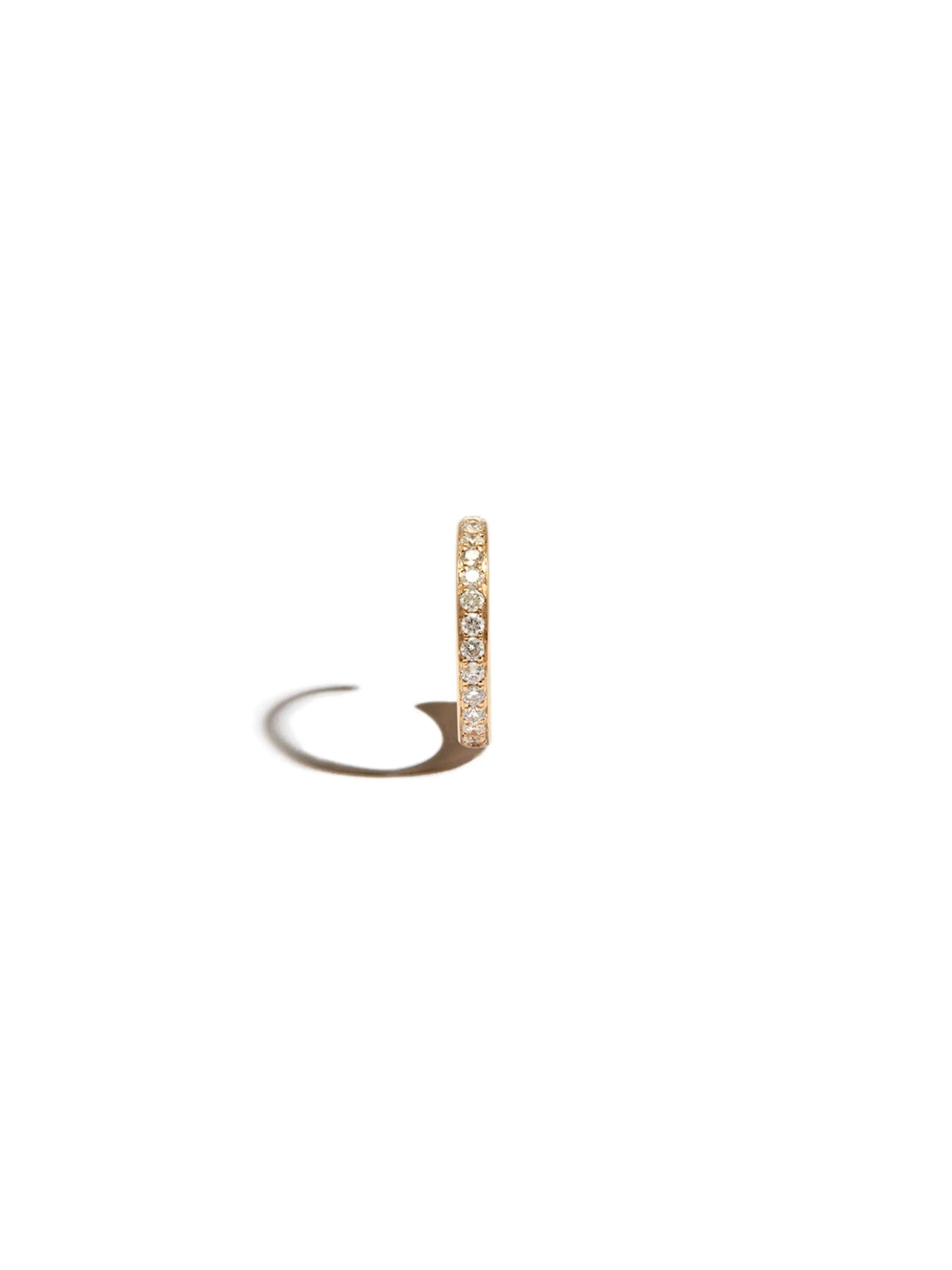 18kt yellow gold diamond ear cuff