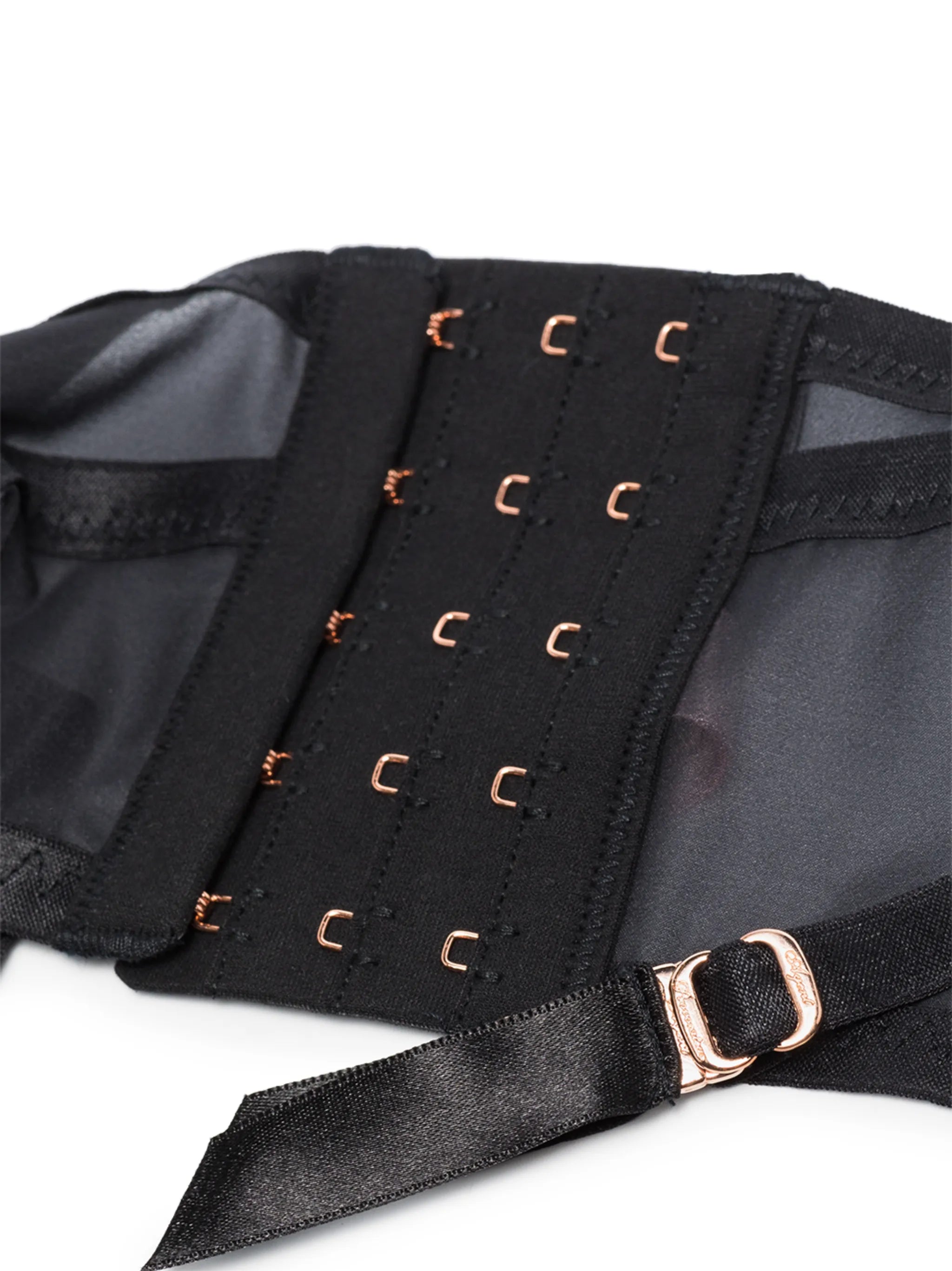 Joan mesh suspender belt