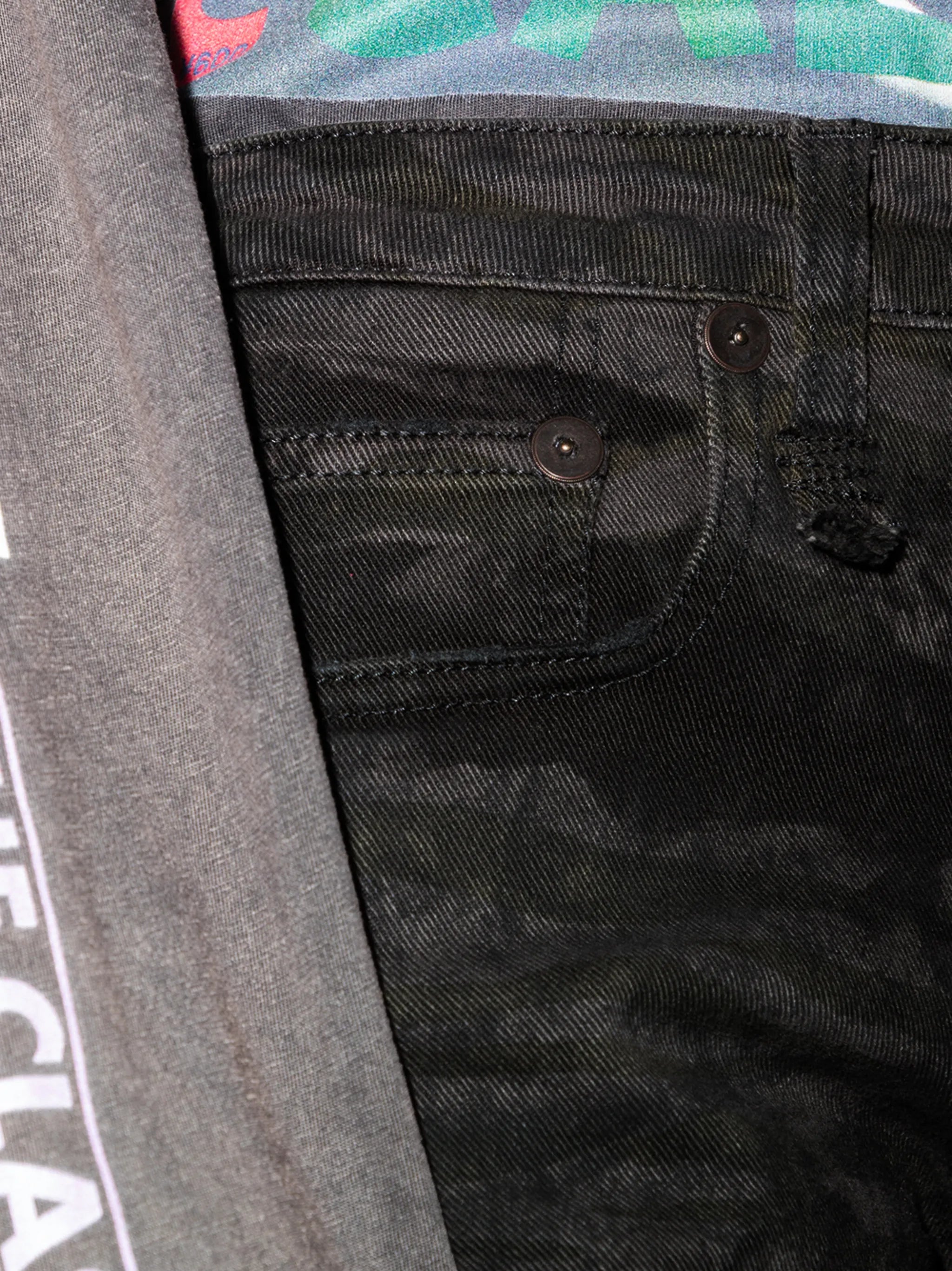 Kick Fit zebra print bootcut jeans
