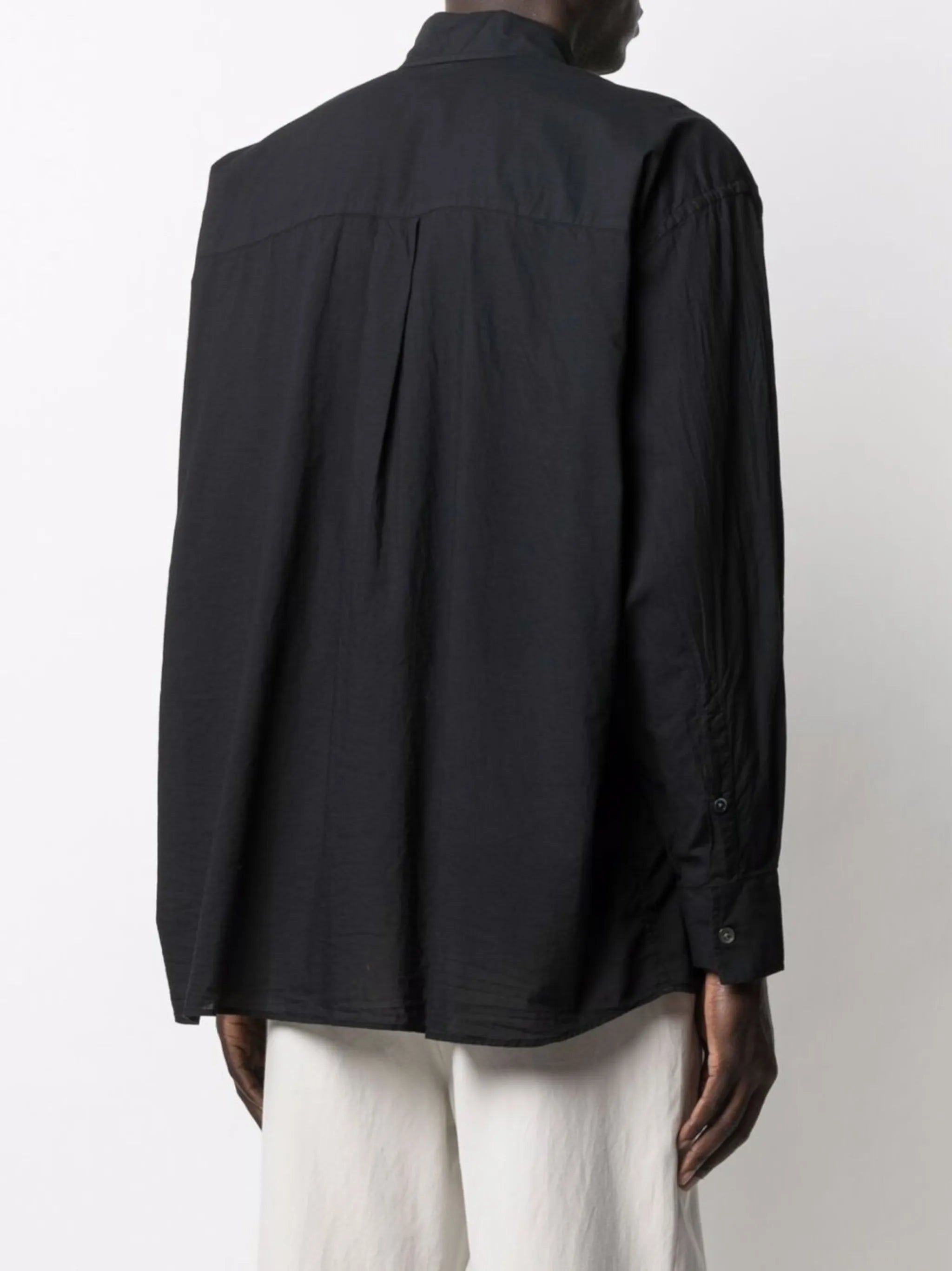 button-down cotton shirt