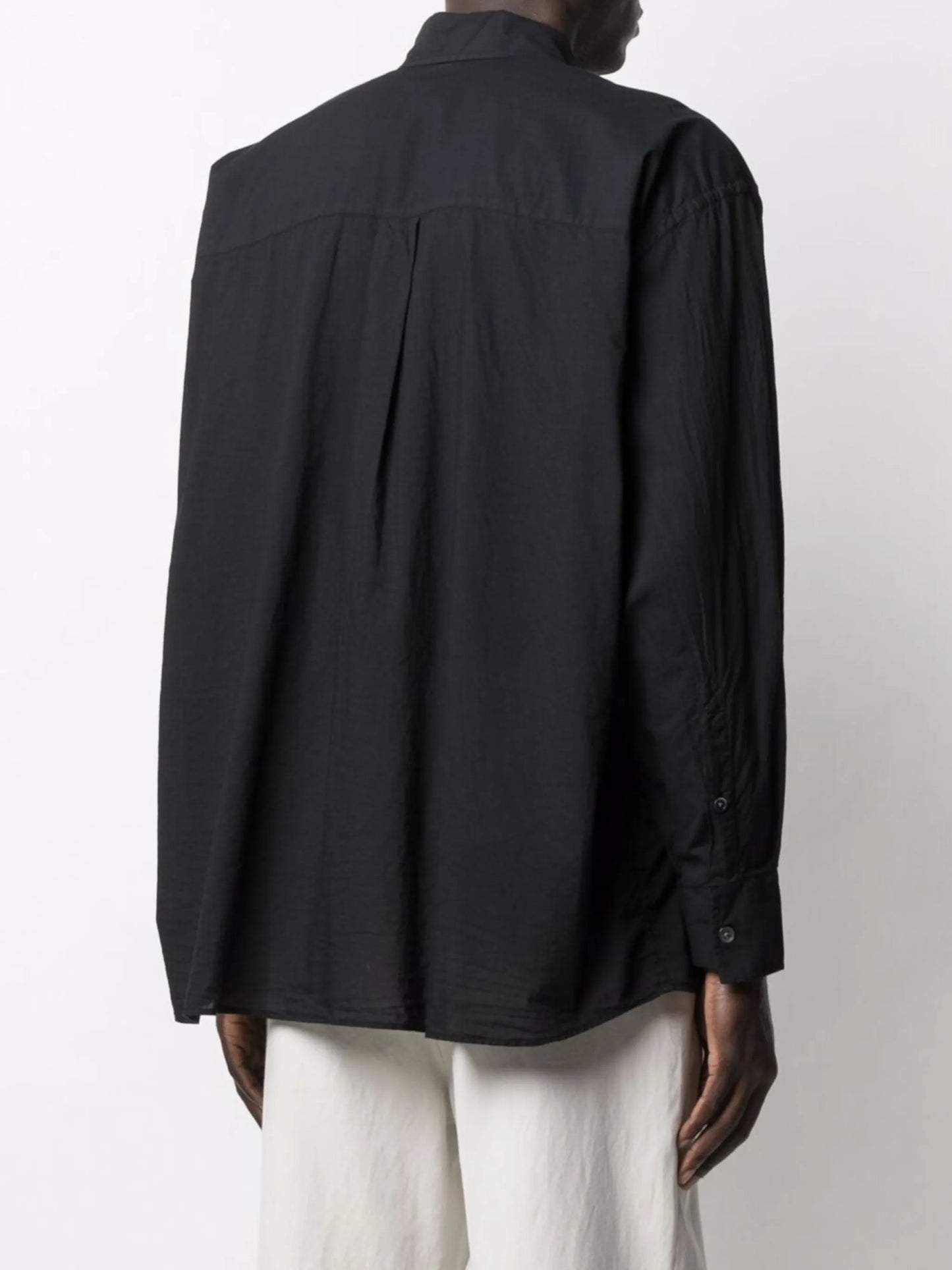 button-down cotton shirt