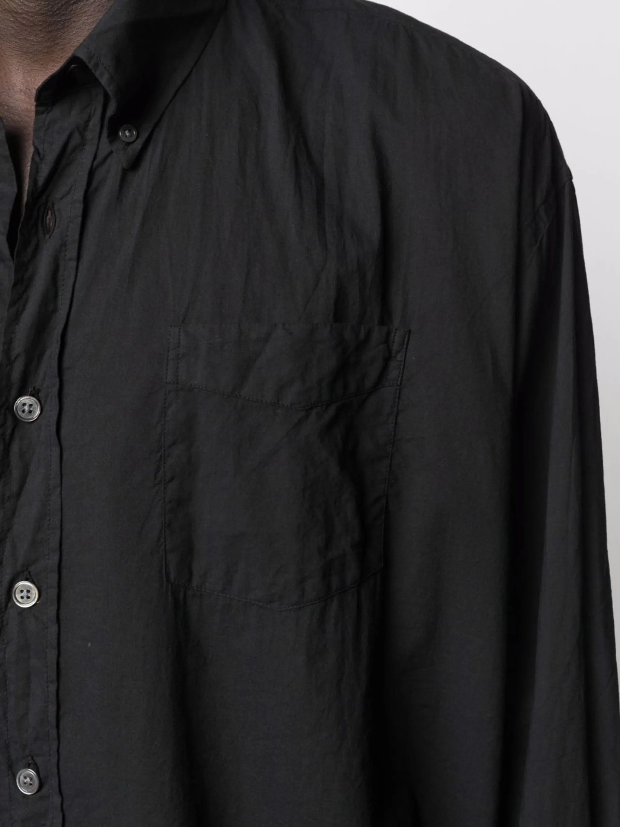 button-down cotton shirt