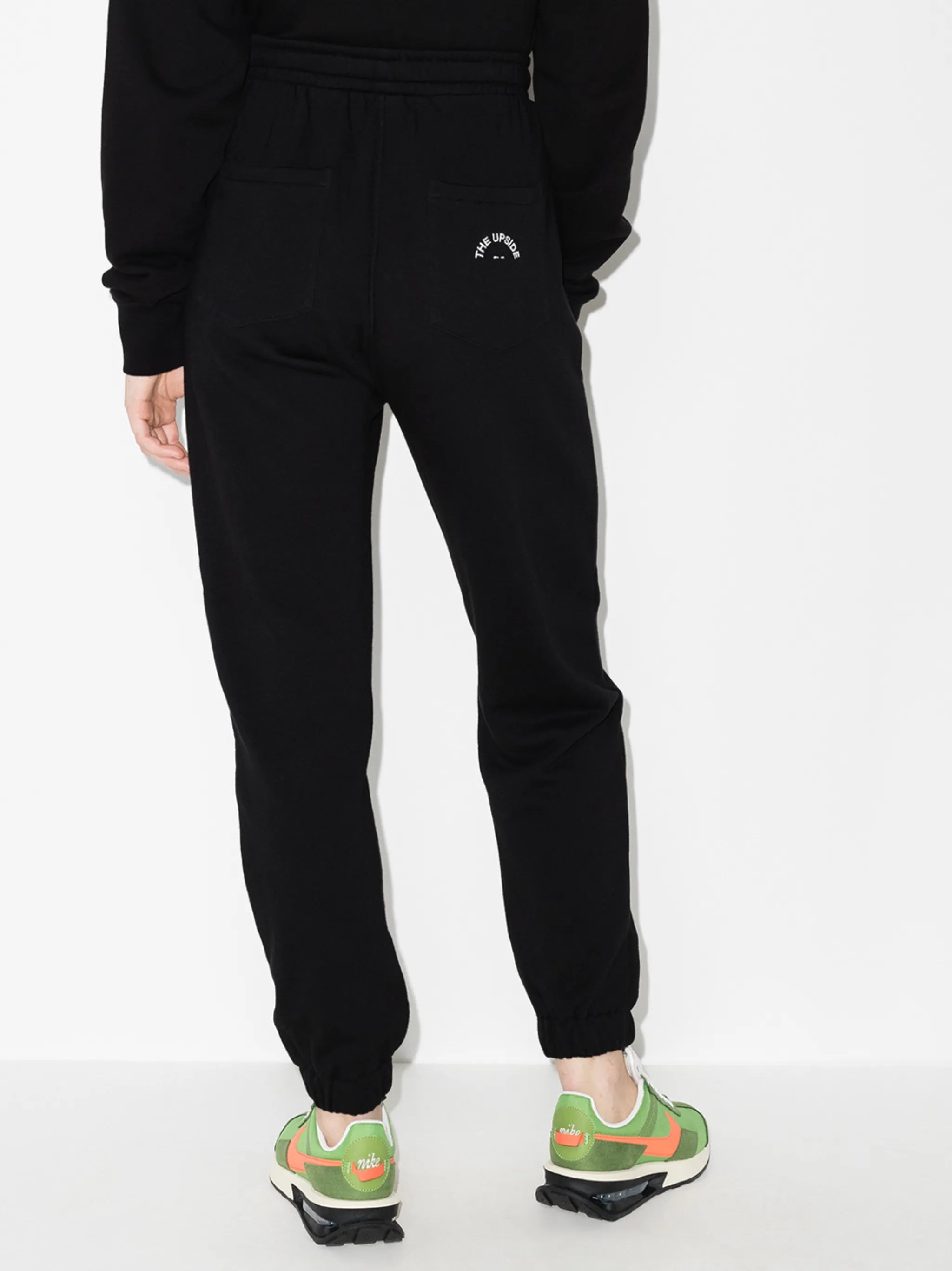 Major logo-print track pants