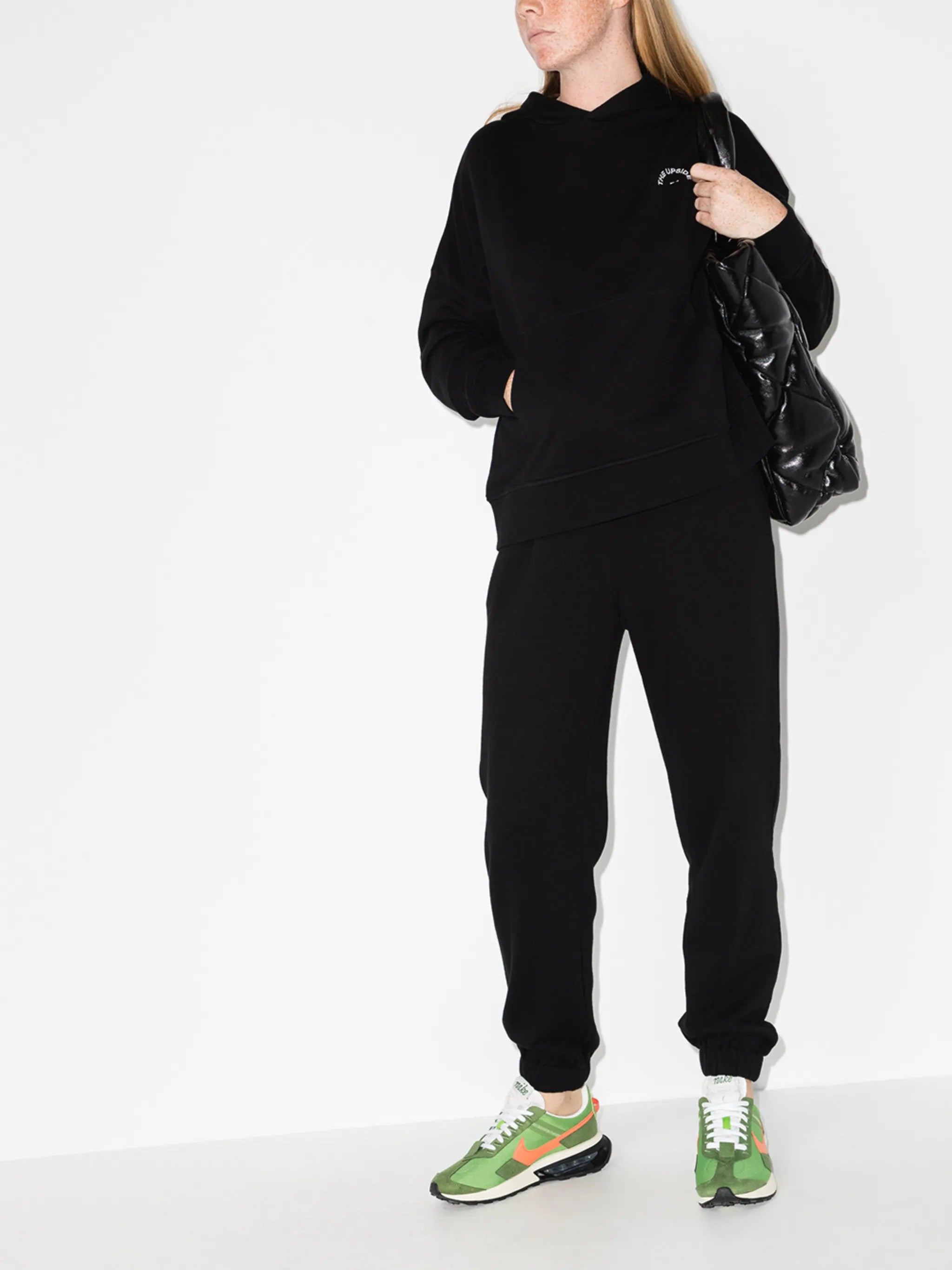 Major logo-print track pants