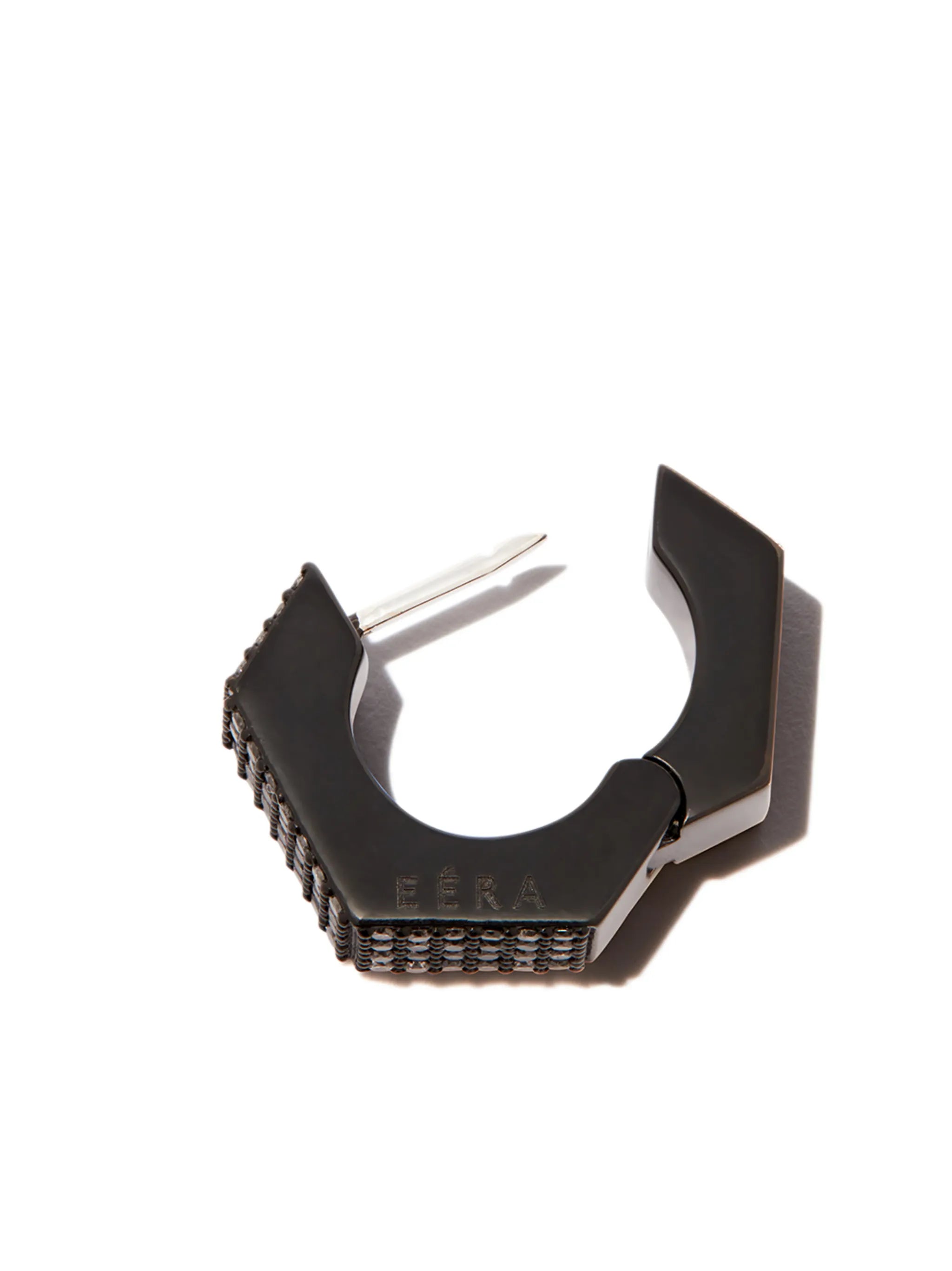 18kt black gold Bullone diamond earring