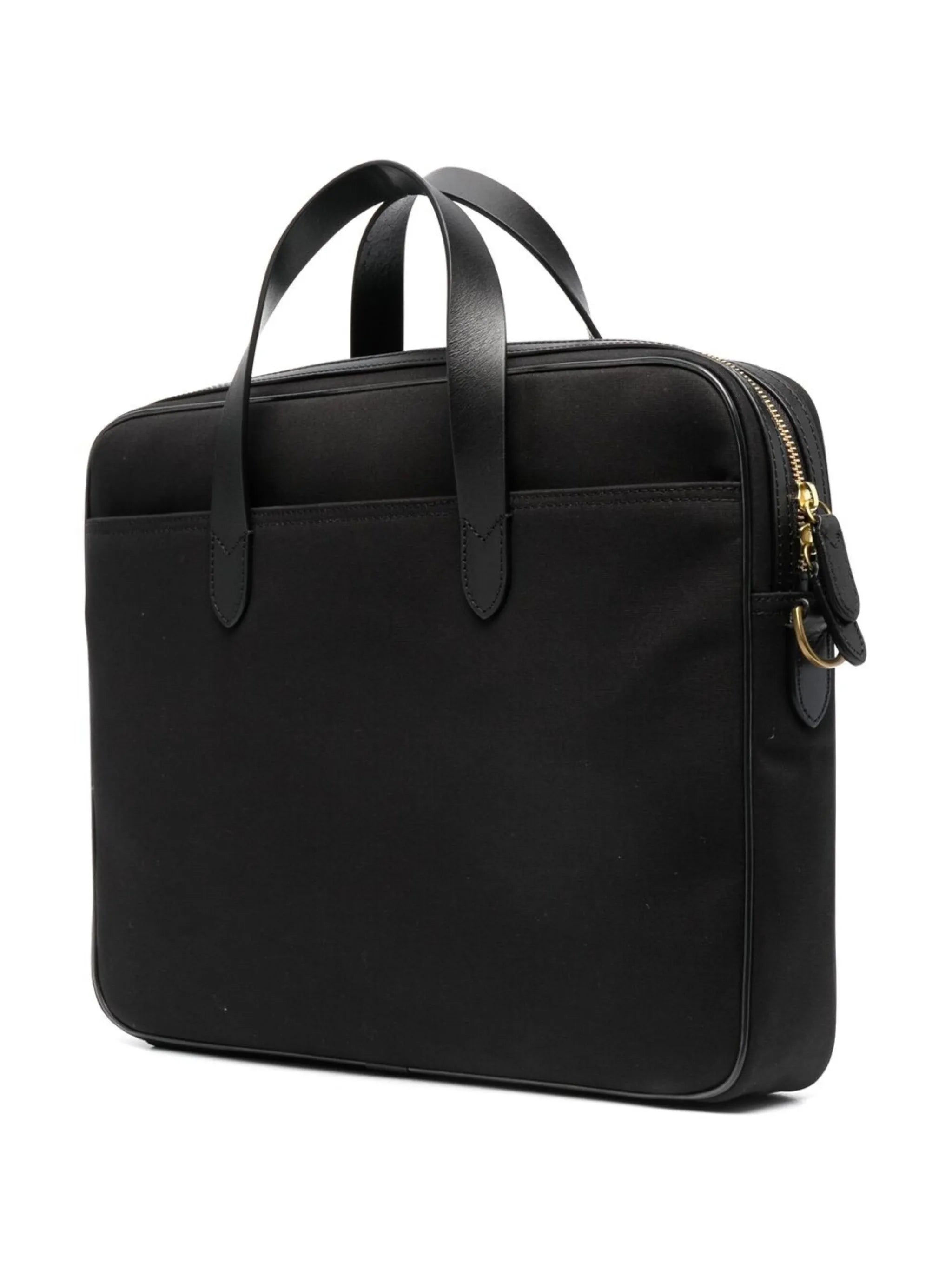 Commuter logo-patch briefcase