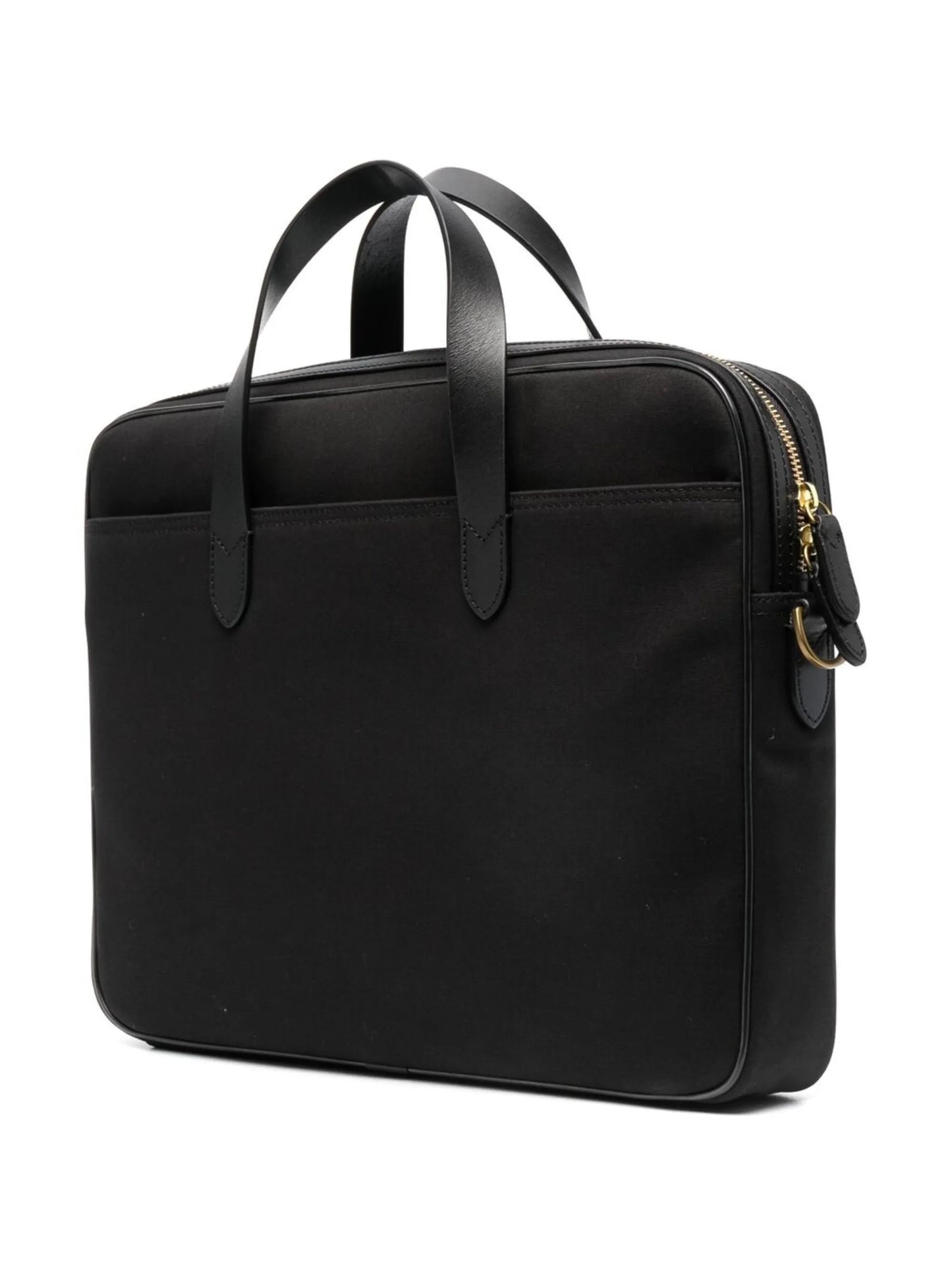Commuter logo-patch briefcase