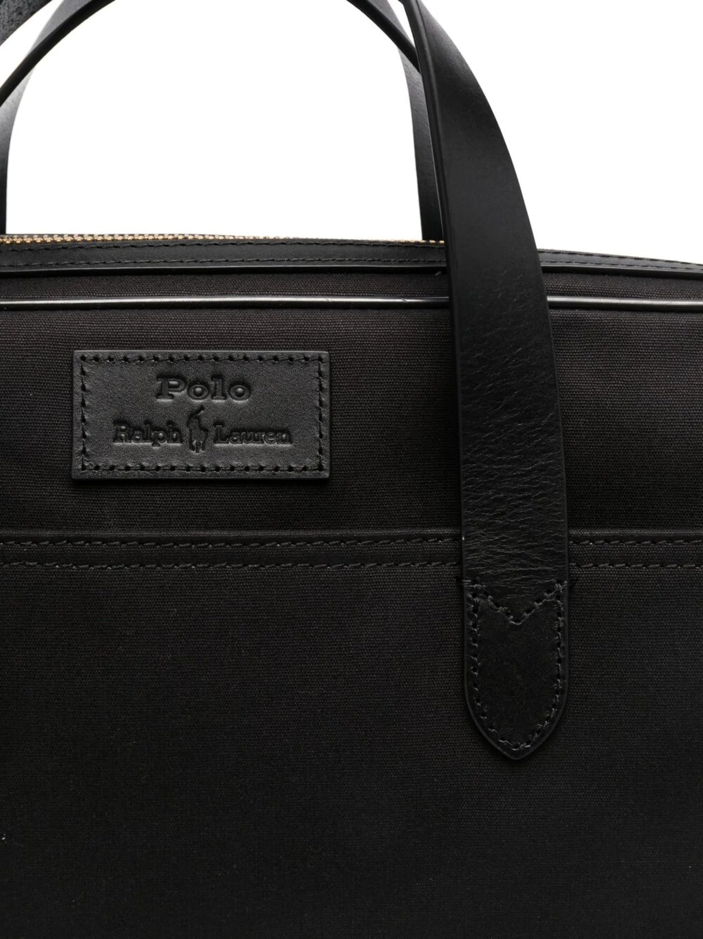 Commuter logo-patch briefcase