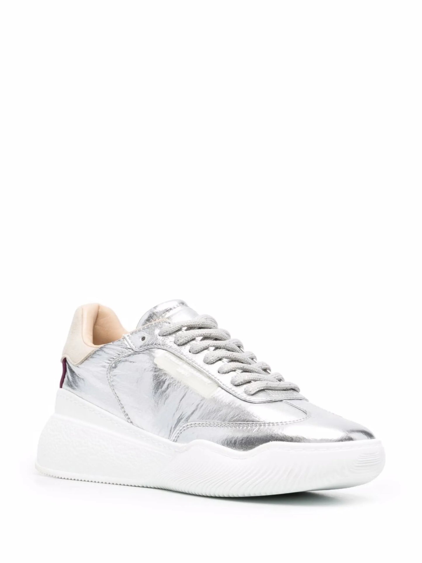 Loop metallic sneakers