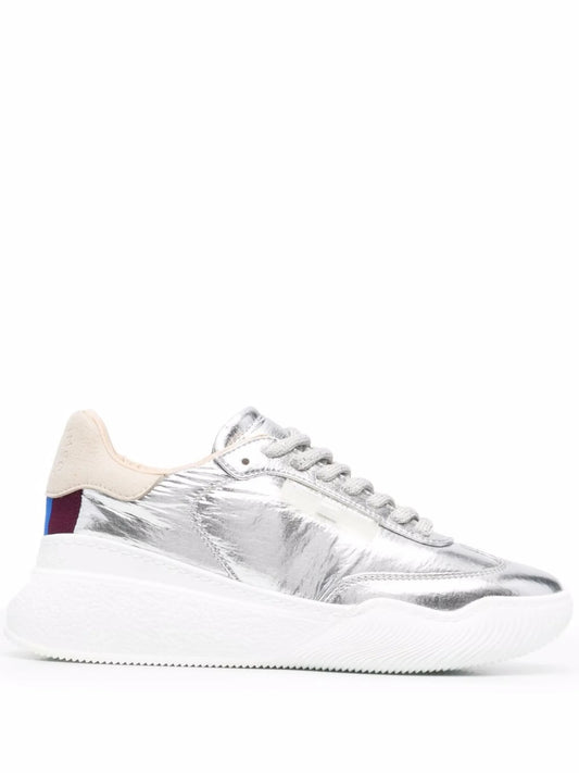 Loop metallic sneakers
