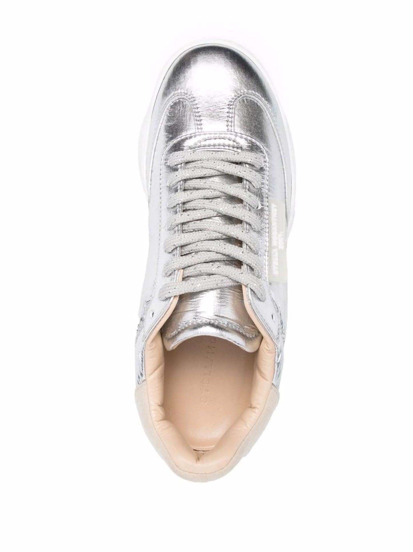 Loop metallic sneakers