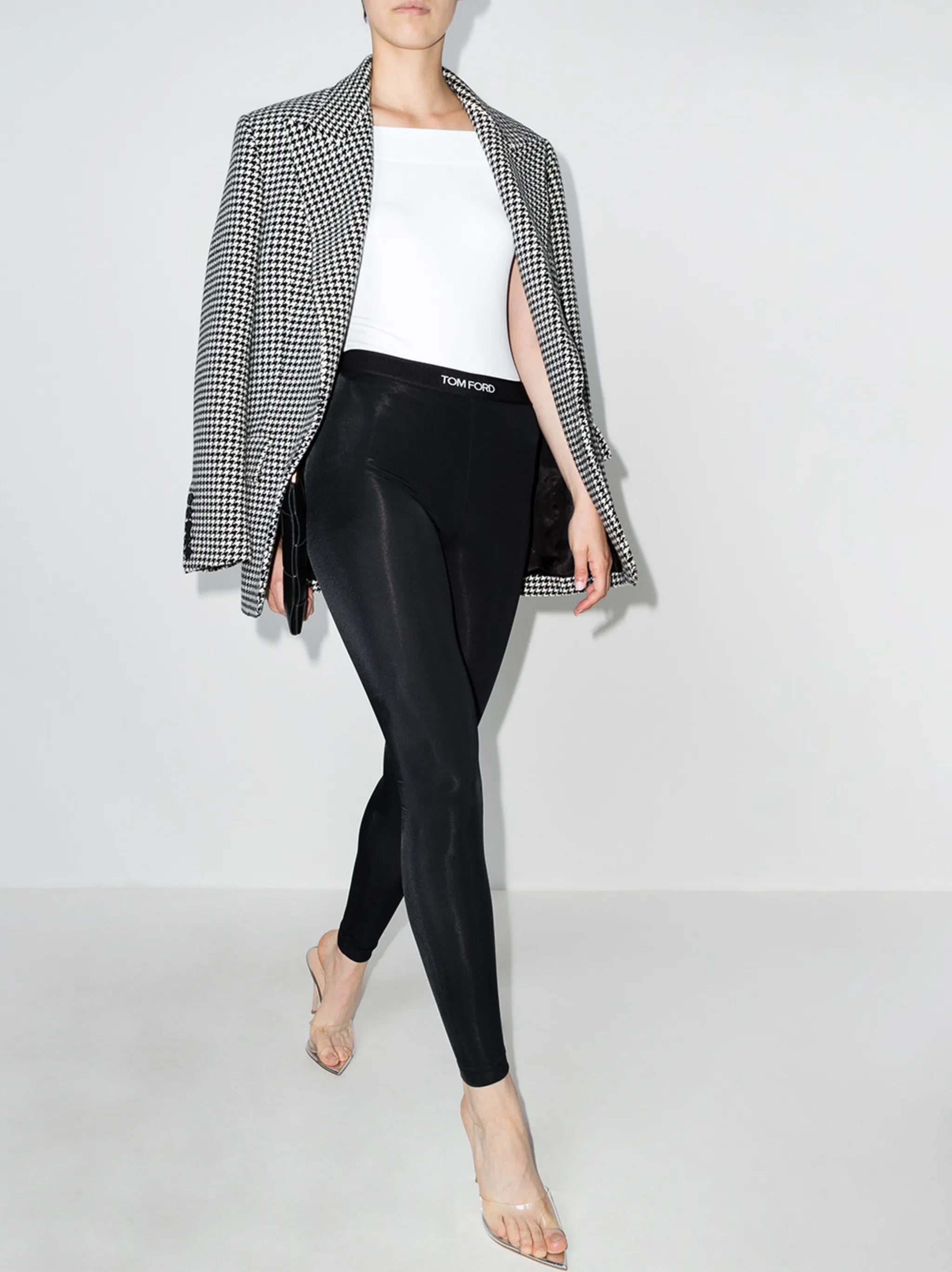 logo-waistband leggings