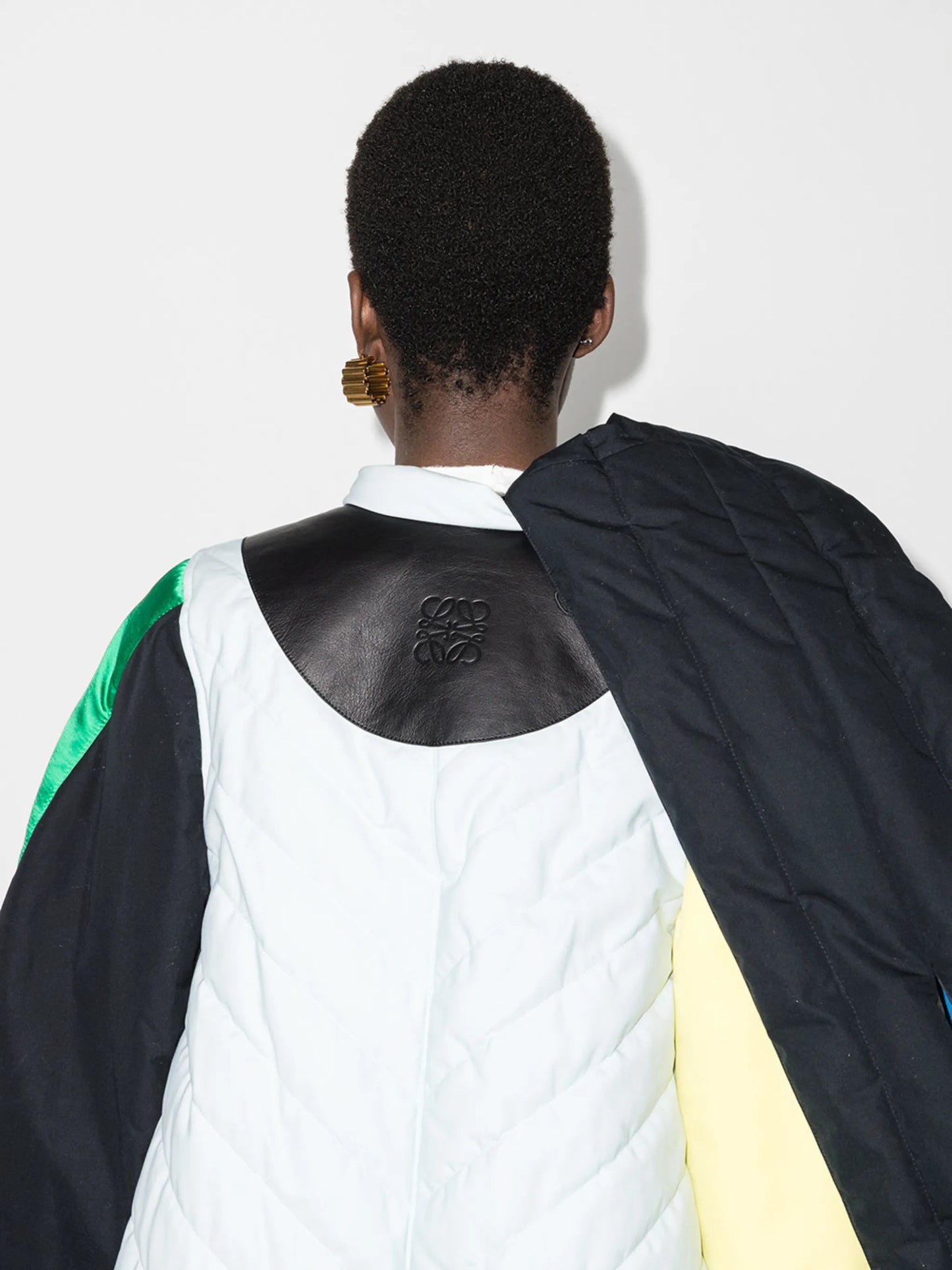 circular-sleeve parka