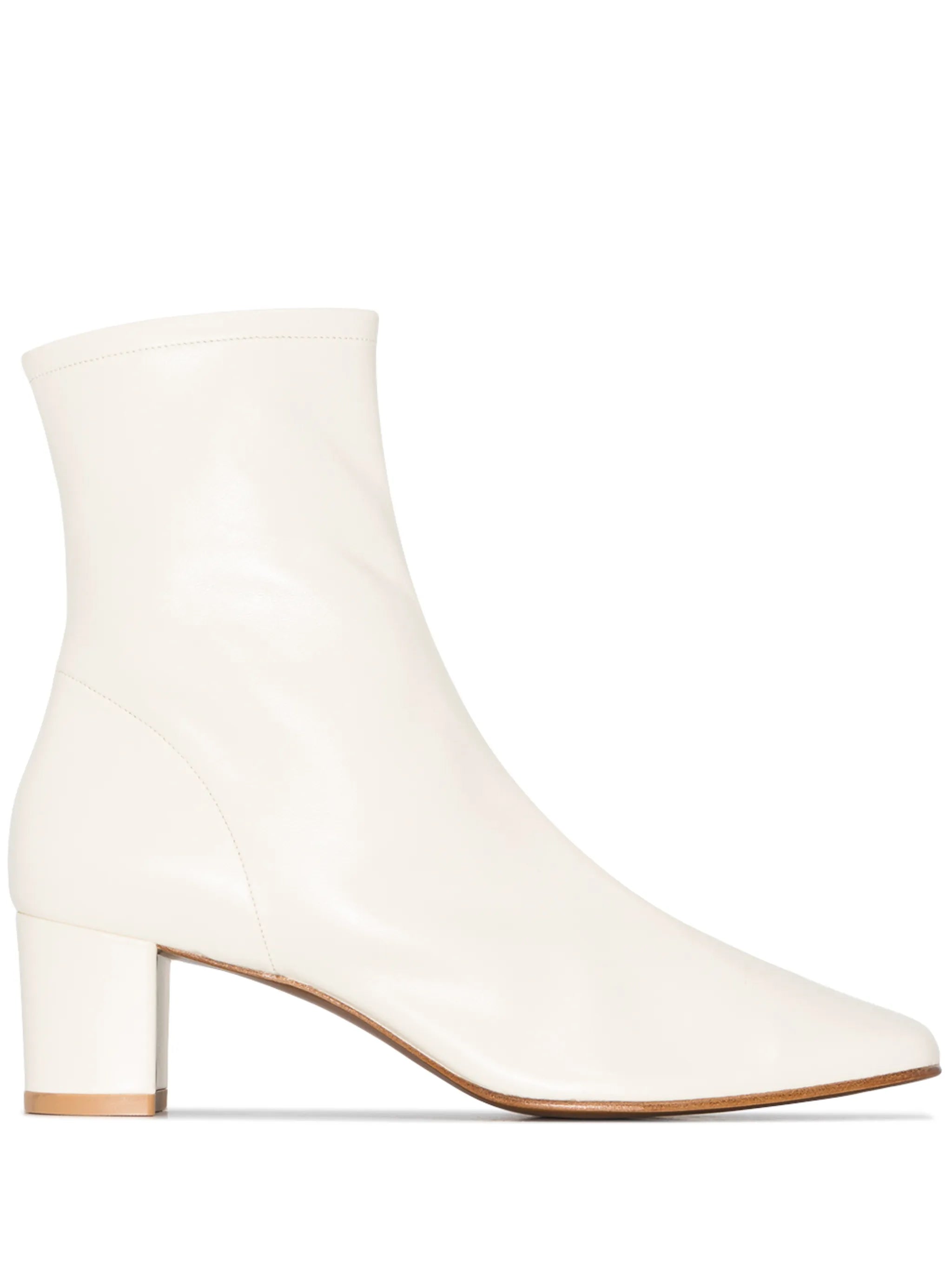 Sofia 50mm leather ankle boots