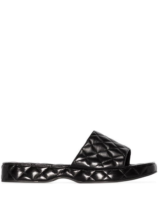 Lilo patent leather slides