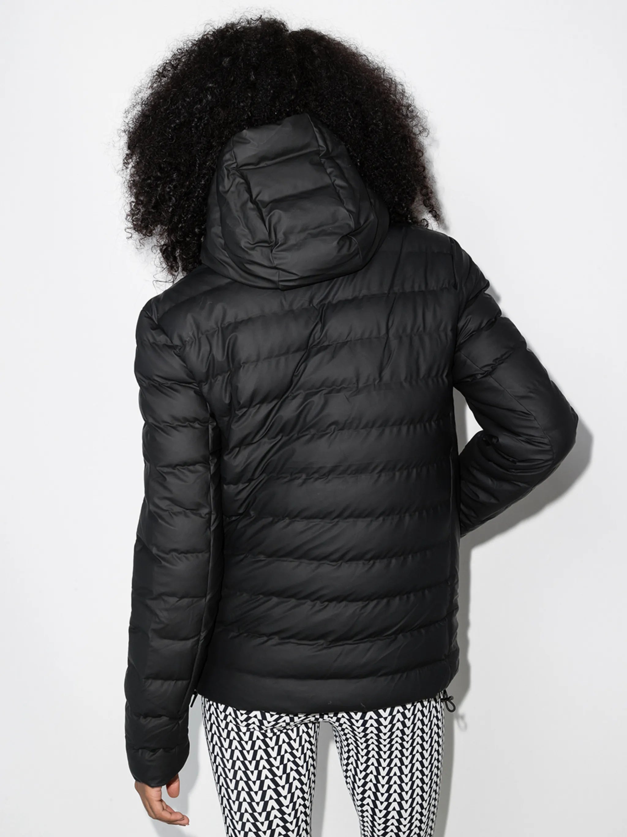 Trekker quilted hooded jacket
