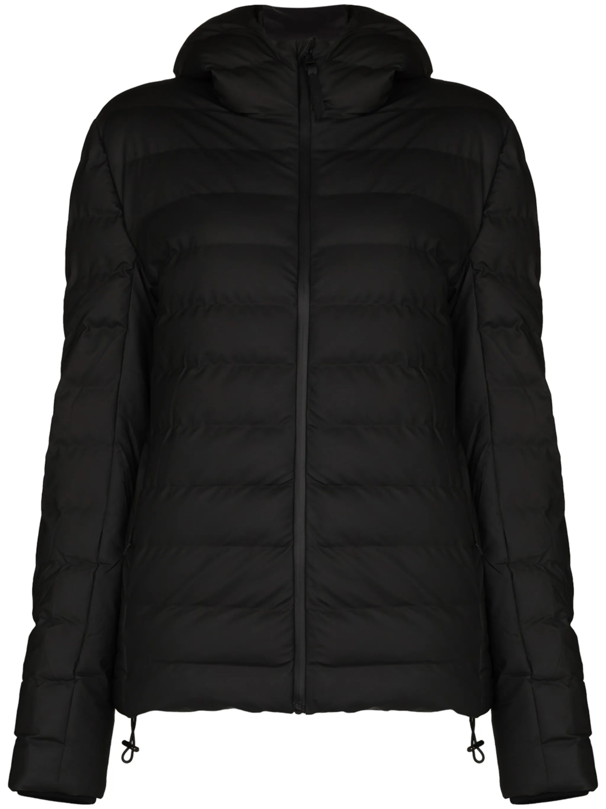 Trekker quilted hooded jacket