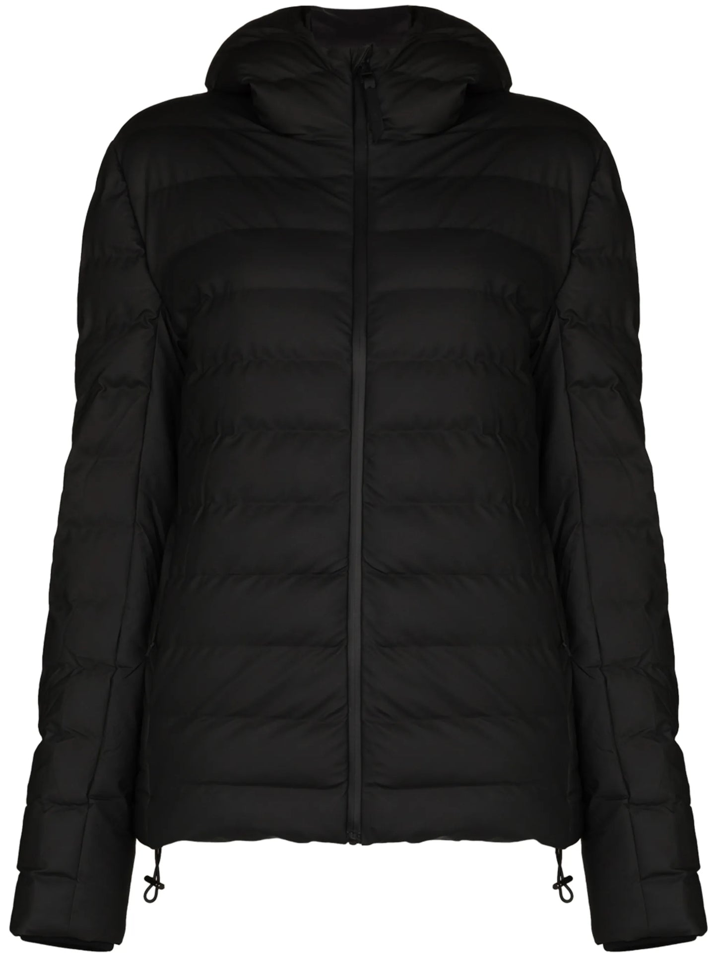 Trekker quilted hooded jacket