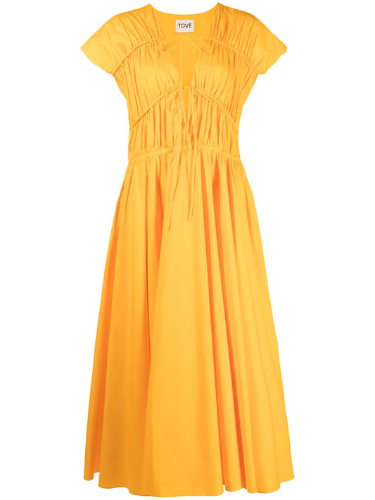Ceres flared midi dress