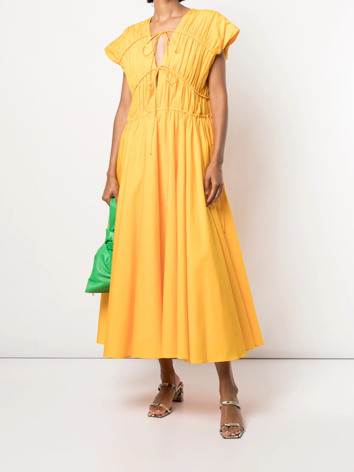 Ceres flared midi dress