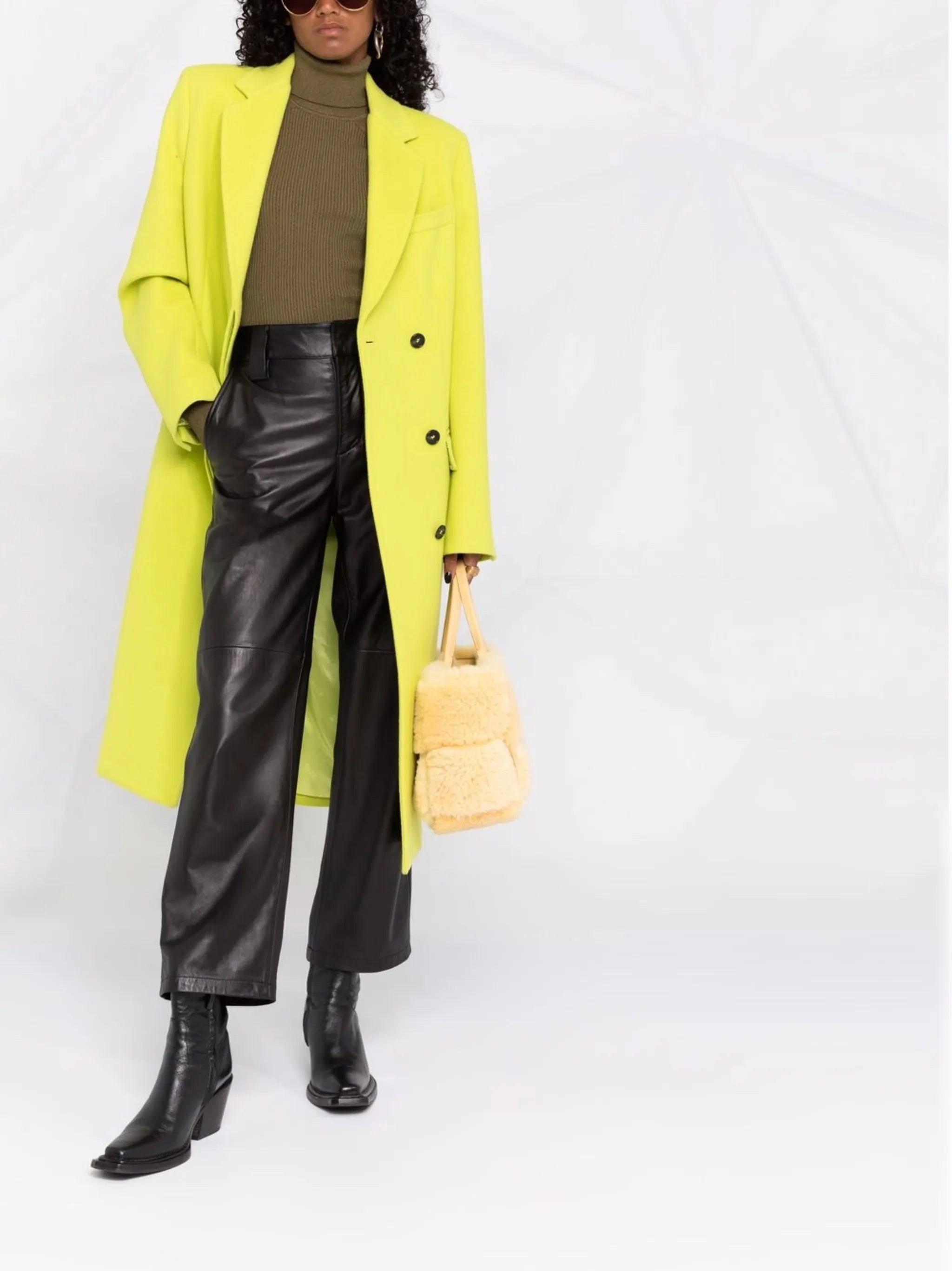 long-sleeve roll-neck top