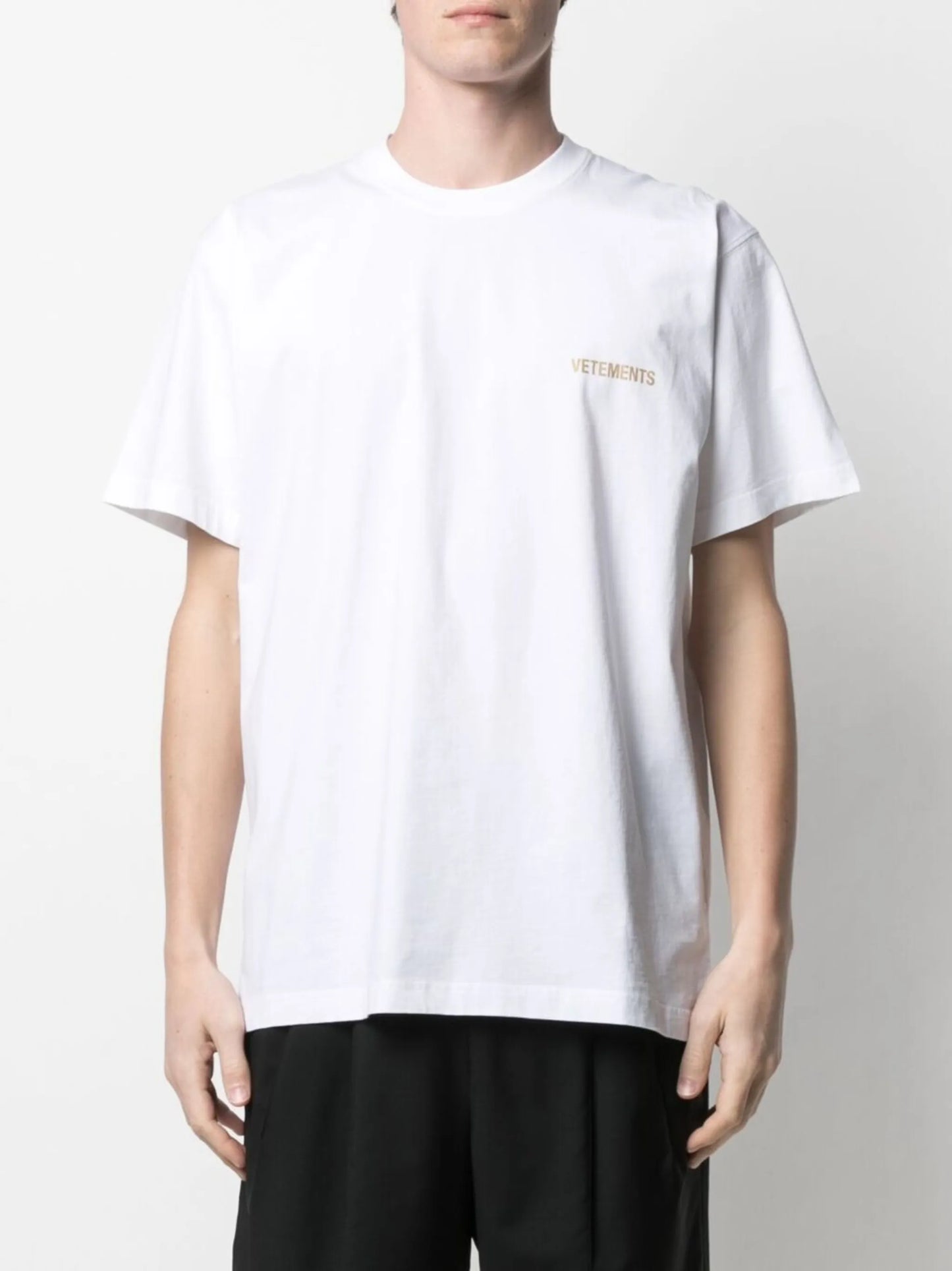 logo-print cotton T-shirt